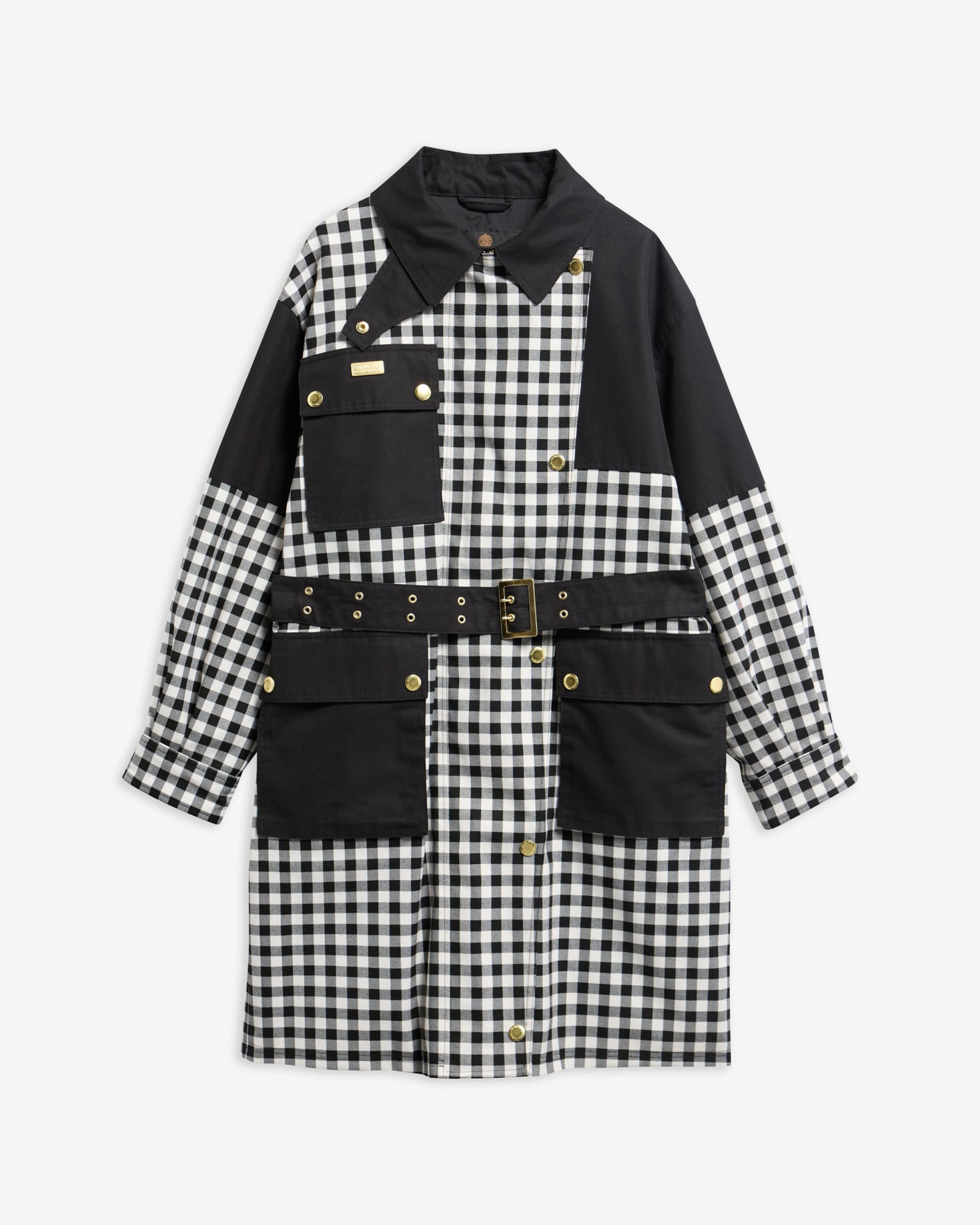 Jacke Gea Gingham Showerproof Northumberland Check/Black