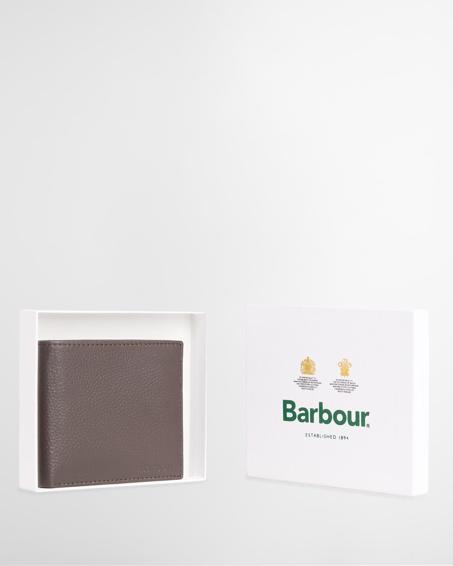 Amble Leather Billfold Wallet Dark Brown