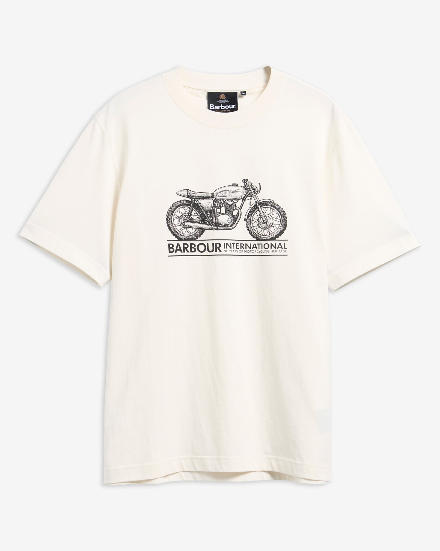 T-Shirt Triton Graphic Whisper White