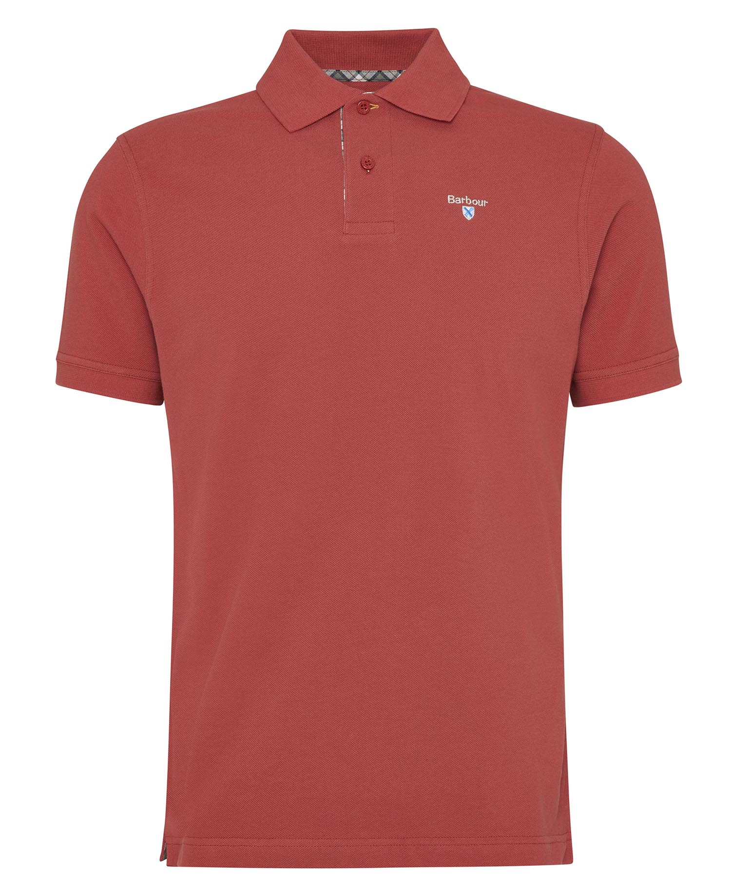 Tartan Pique Polo Shirt