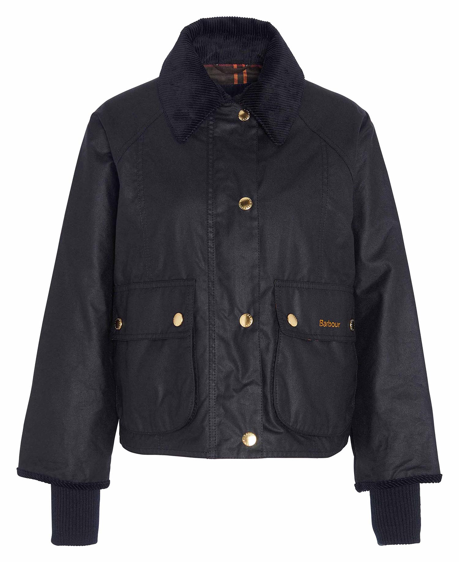 Cropped Beadnell Waxed Jacket