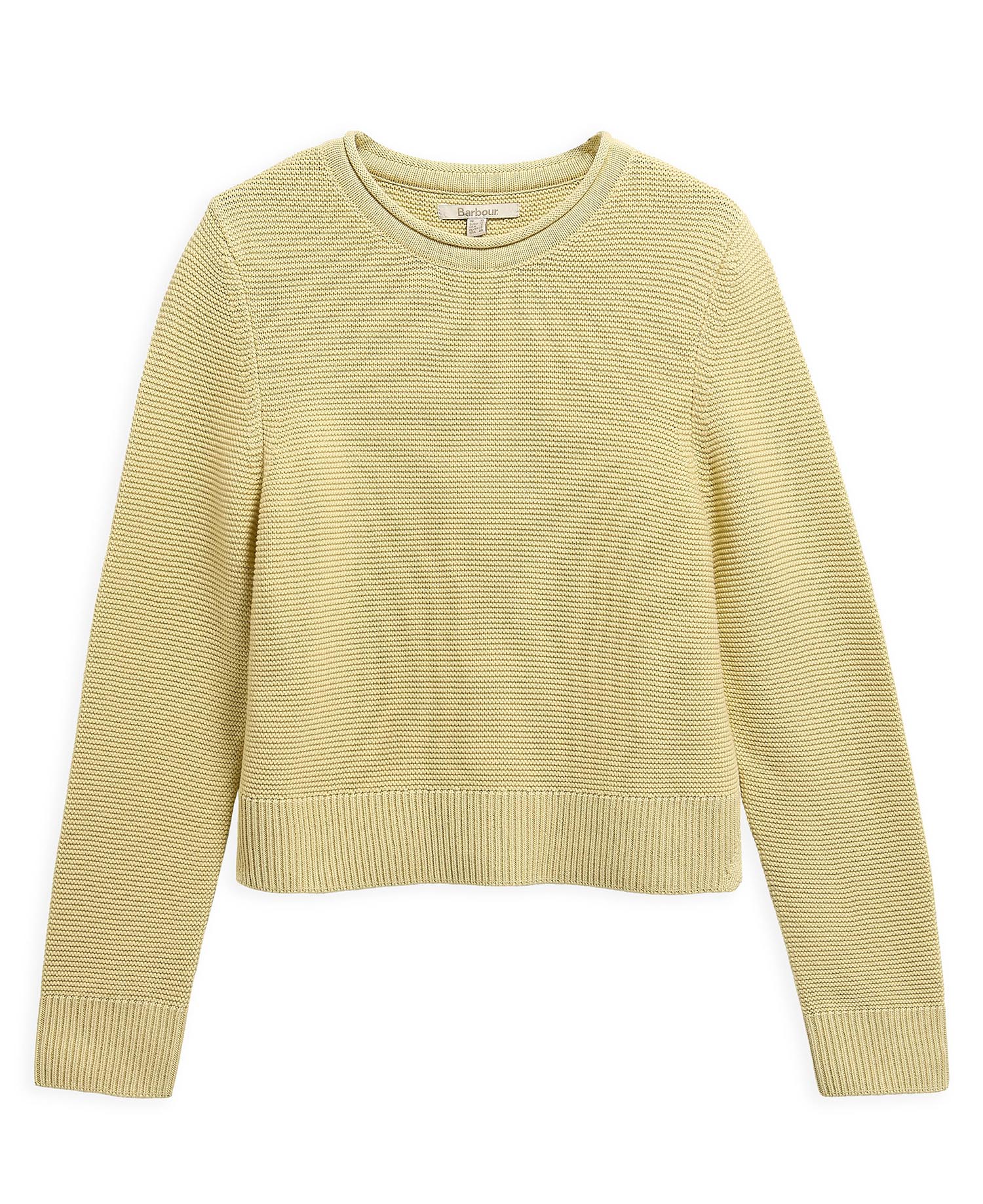 Fawley Crew Neck Jumper Soured Citrus