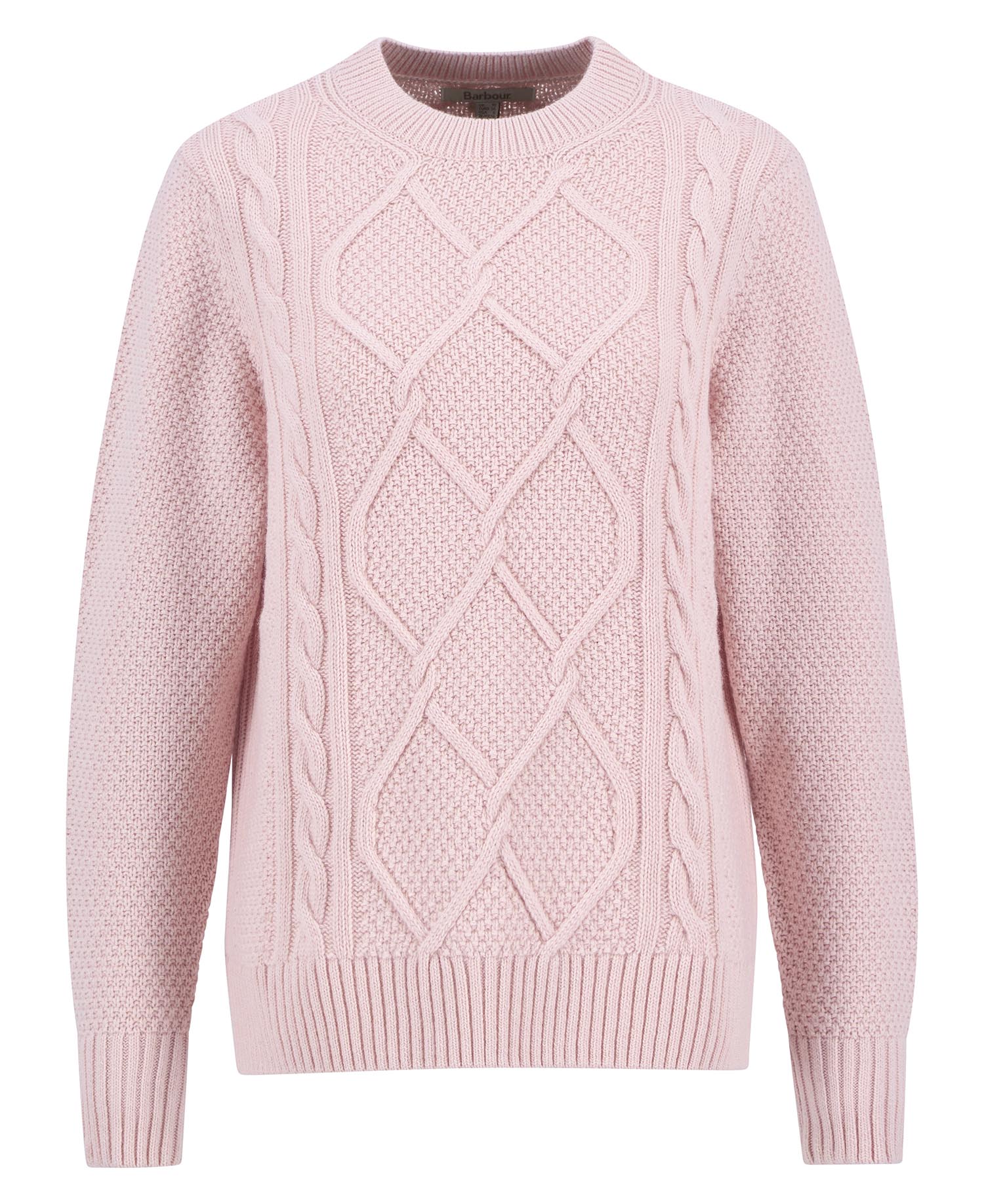 Burne Argyle Crew Neck Jumper