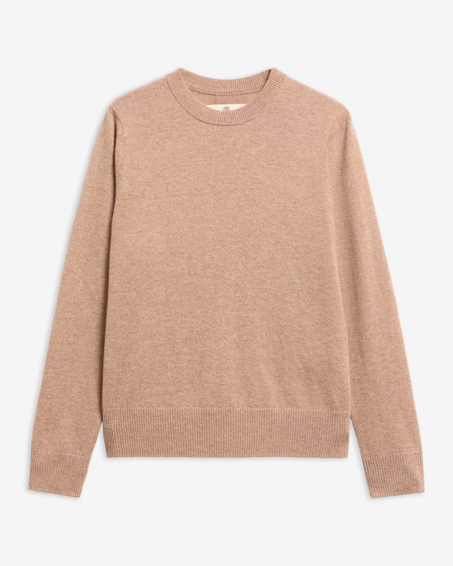 Maglione girocollo in cashmere Penwood Camel