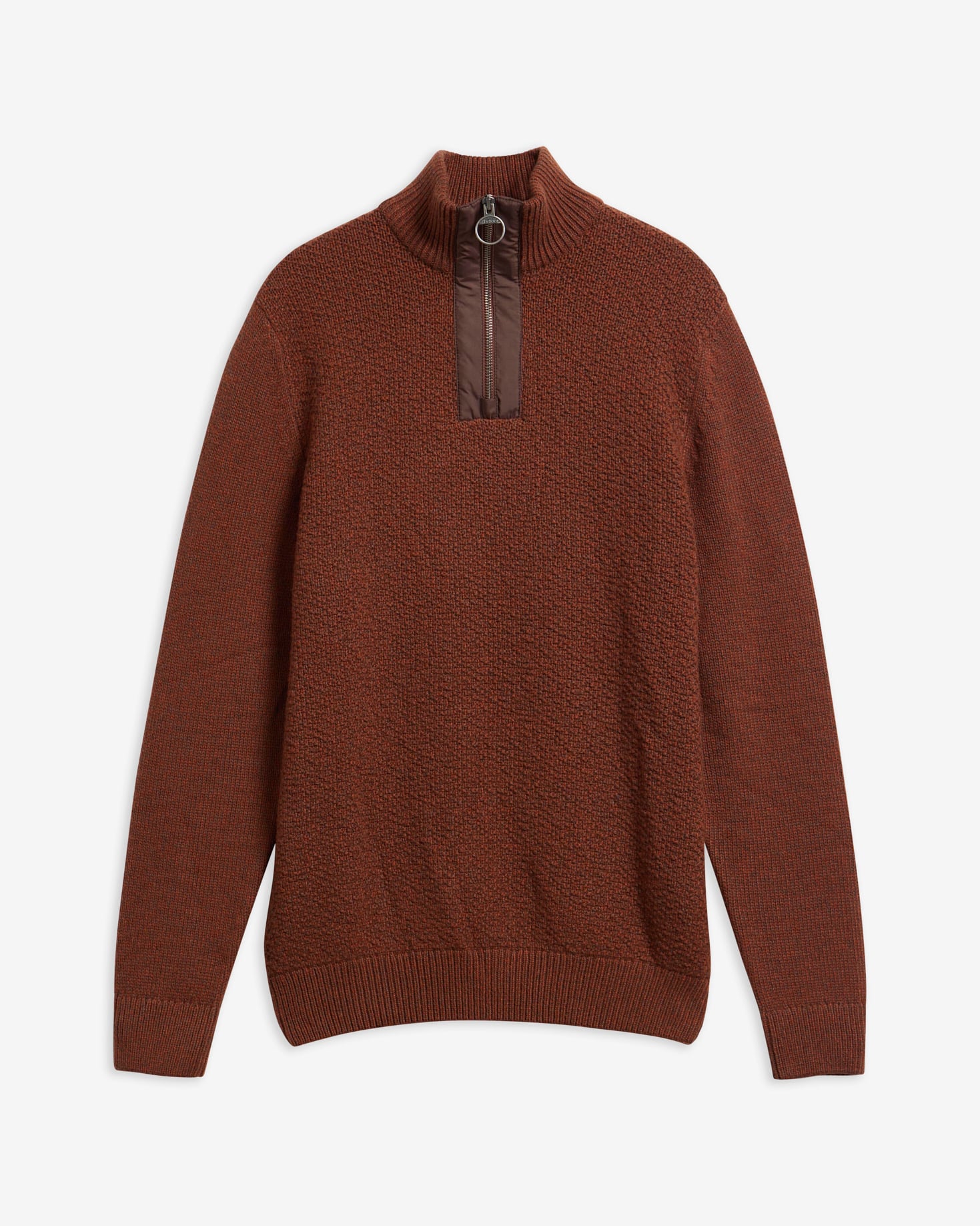 Danforth Textured Half-Zip Jumper Mushroom