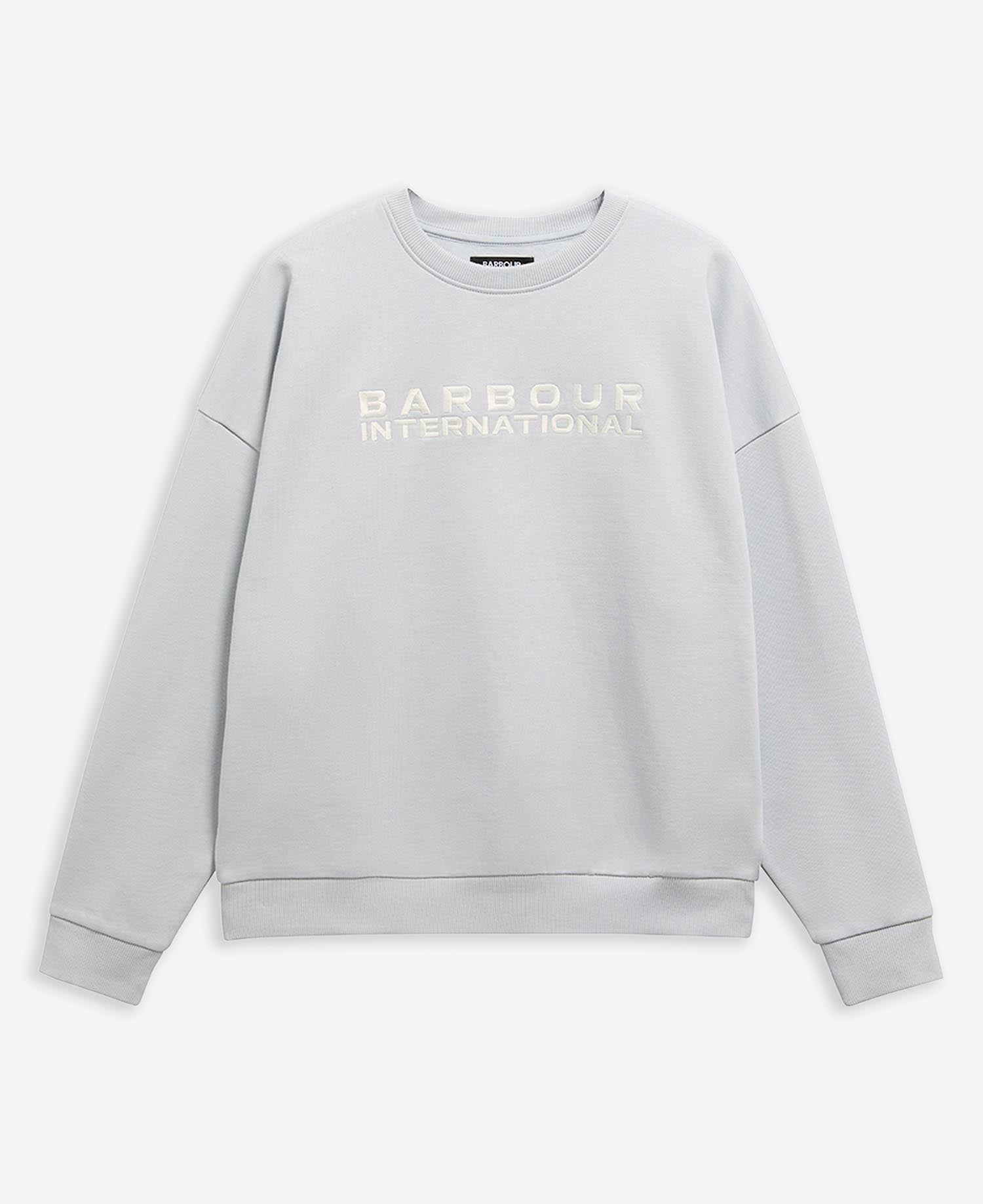 Sweatshirt Niamh Logo Pearl Blue