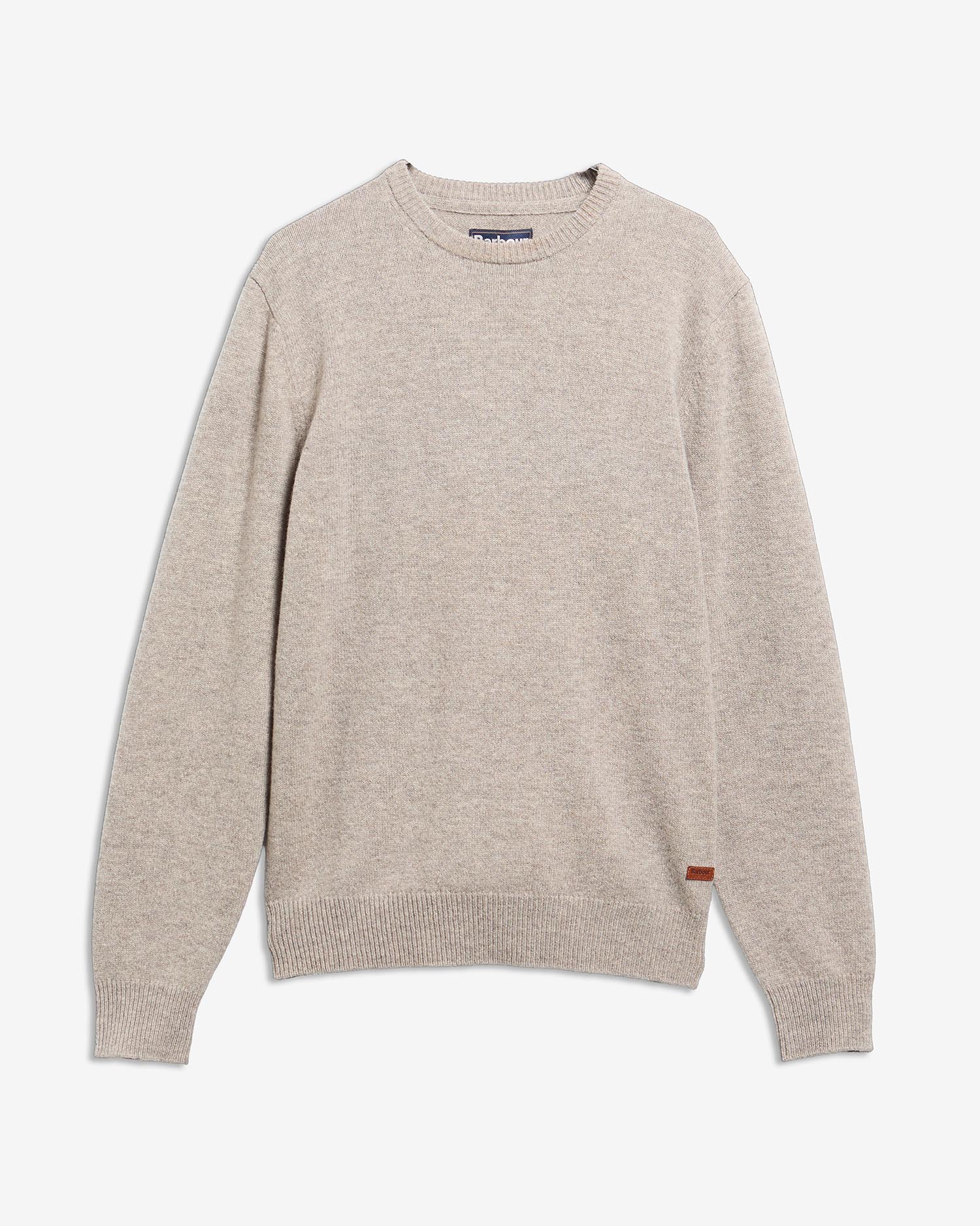 Essential Crew-Neck Jumper Stone