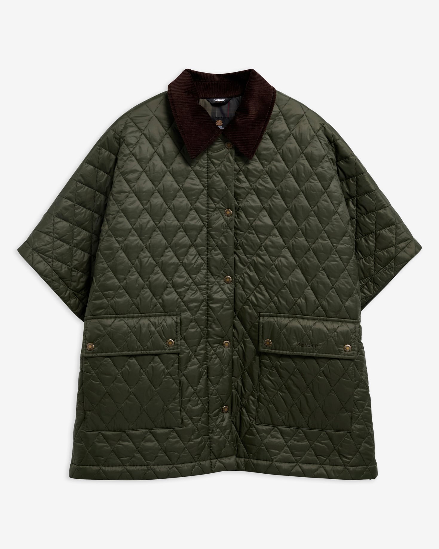 Mildred Quilted Cape Olive/Shadow Classic