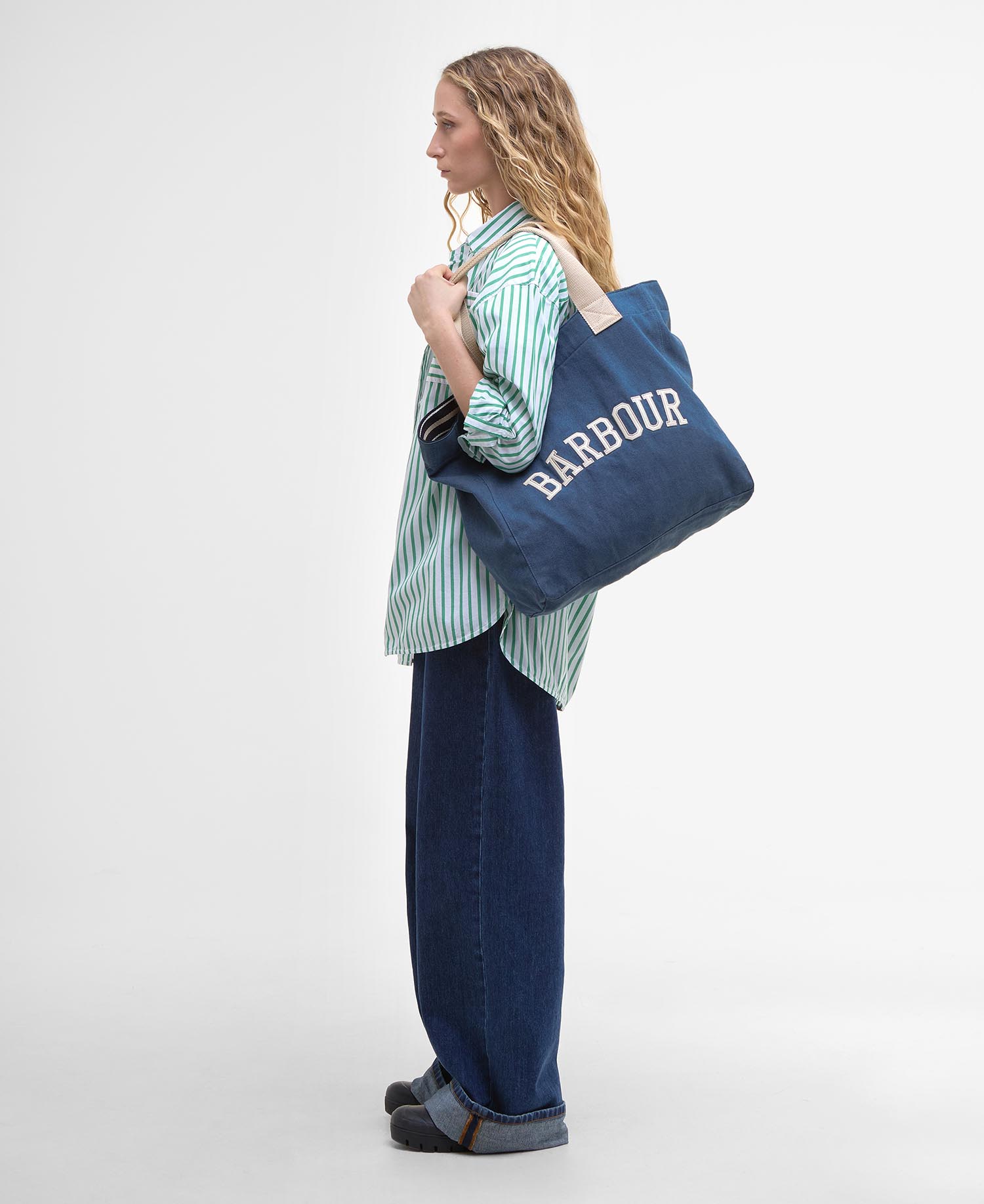 Borsa tote in denim Emily