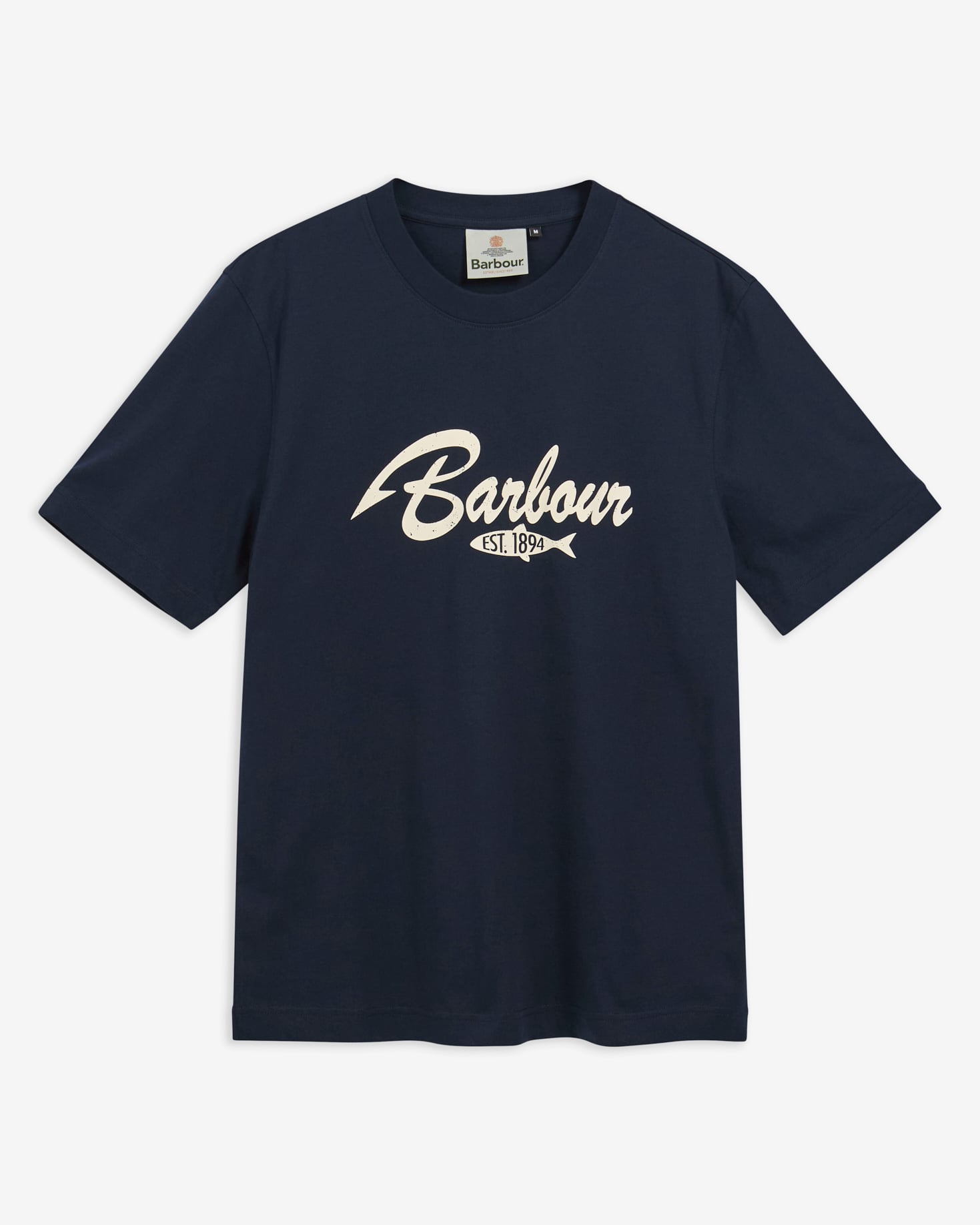 Hook Relaxed Graphic T-Shirt Dark Navy