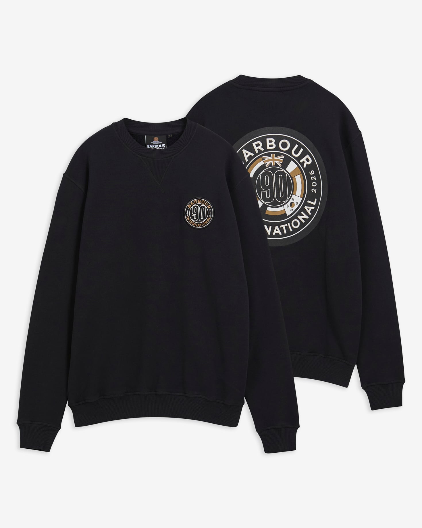 90th Anniversary Graphic Sweatshirt Black
