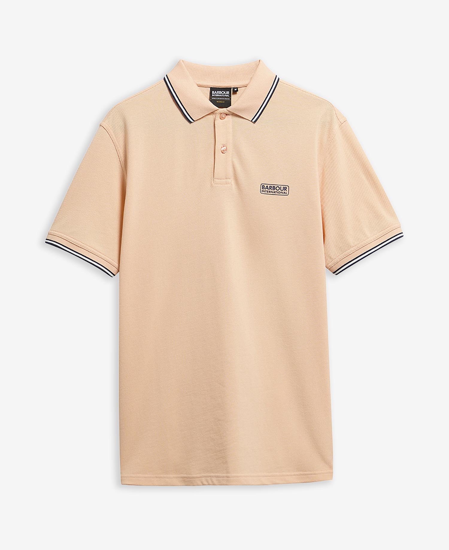 Poloshirt Evan Short-Sleeved Bleached Apricot