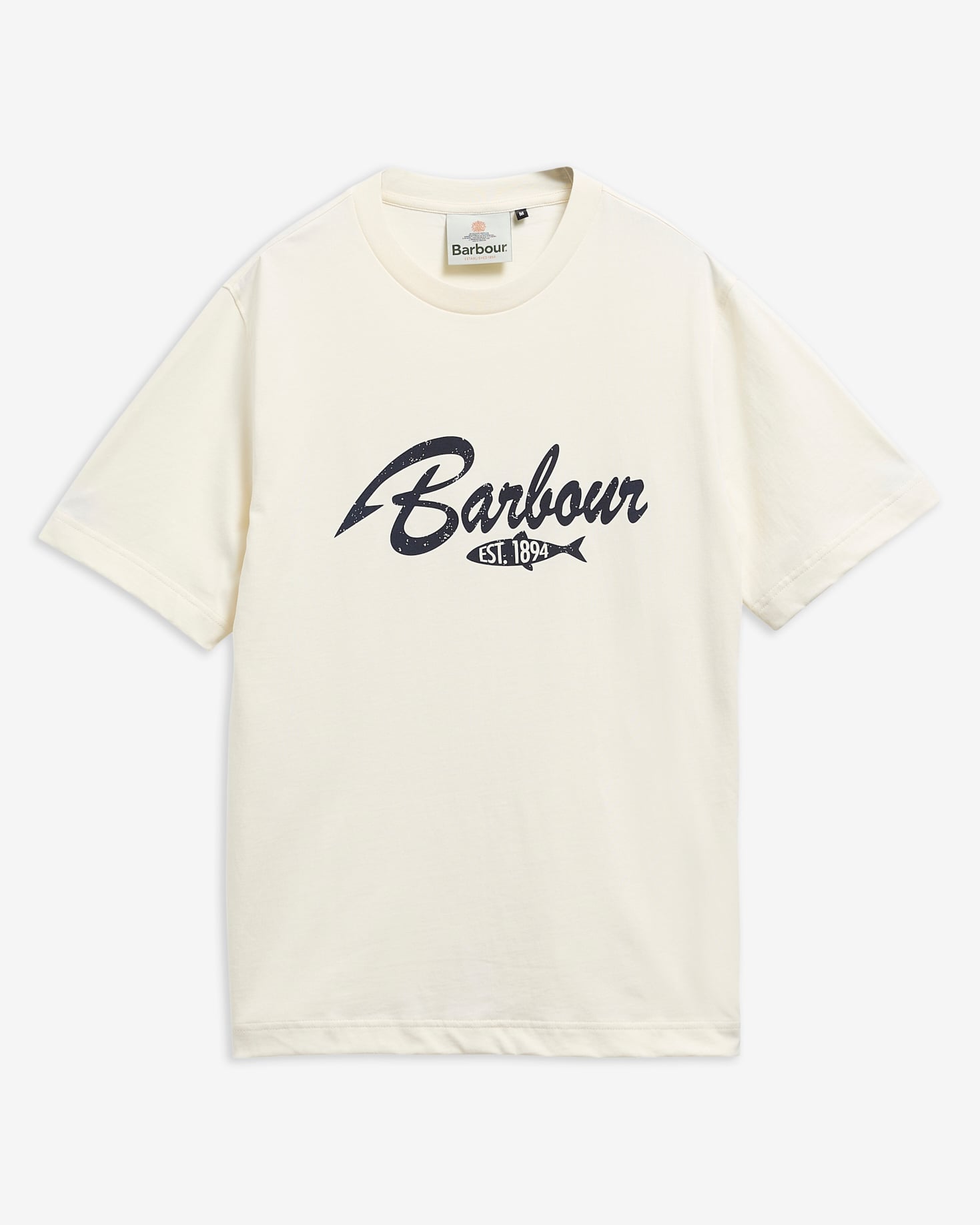 Hook Relaxed Graphic T-Shirt Whisper White