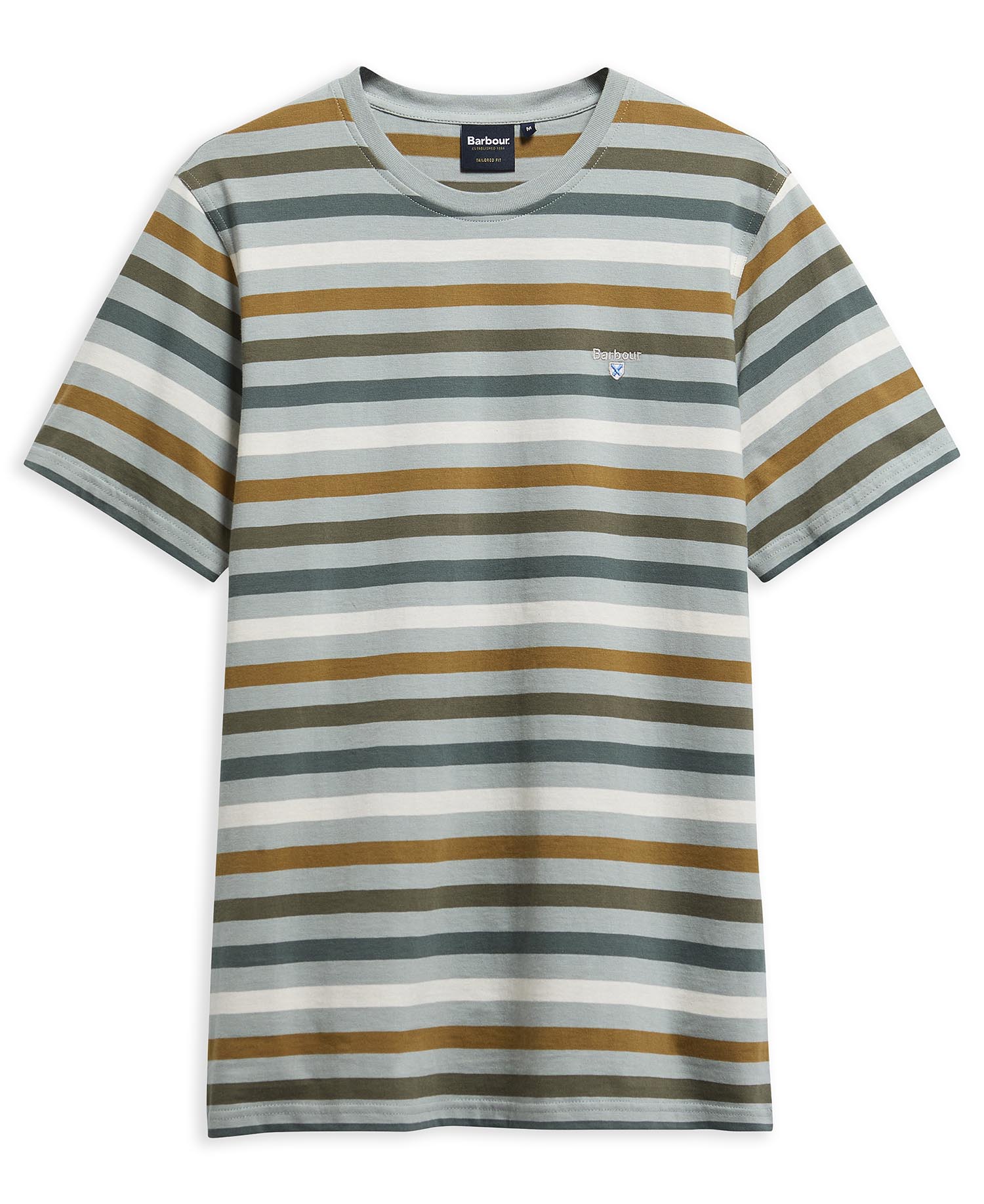 Rokeby Striped T-Shirt Dusty Slate