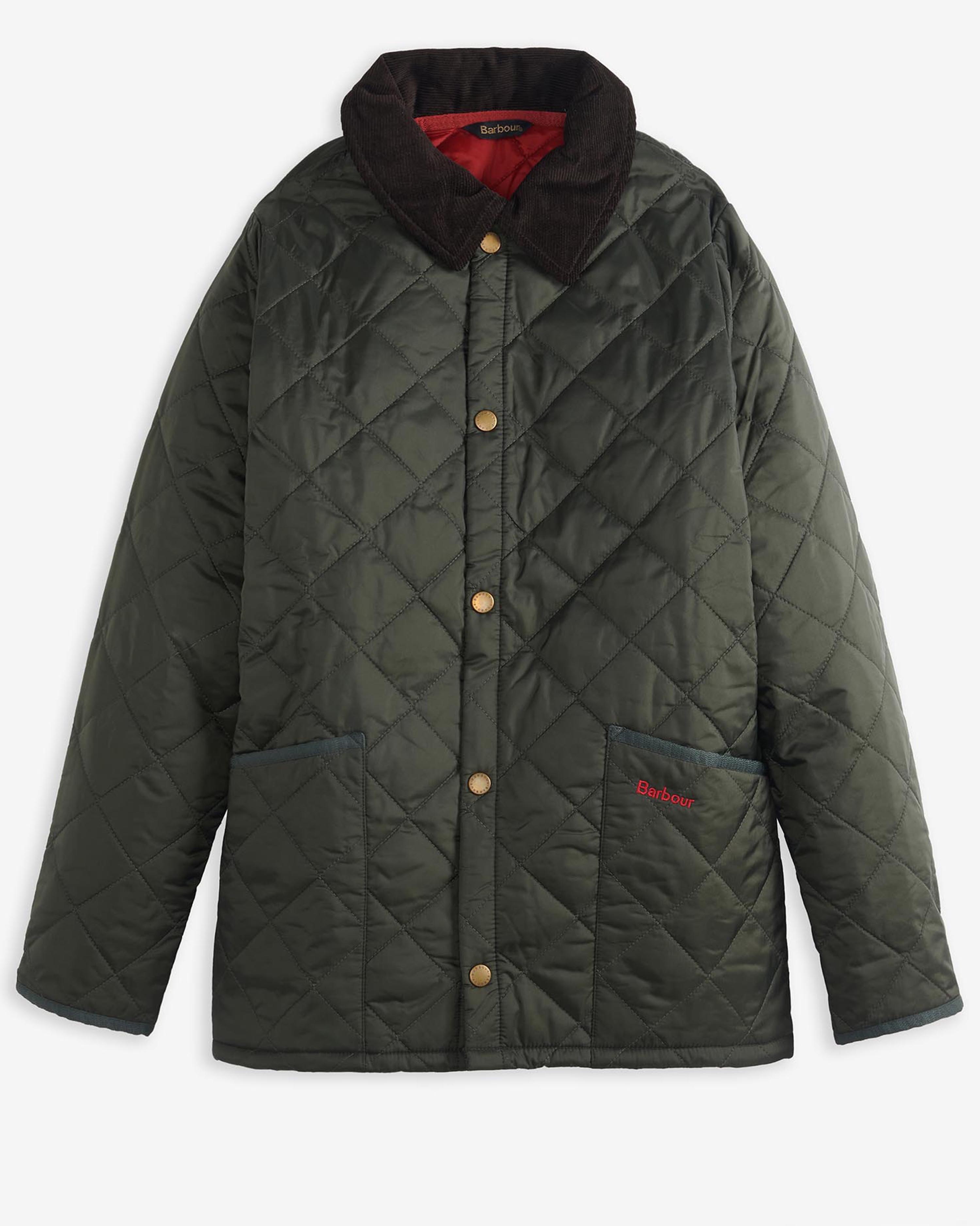 Boys' Liddesdale&reg; Quilted Jacket Dark Olive-Red