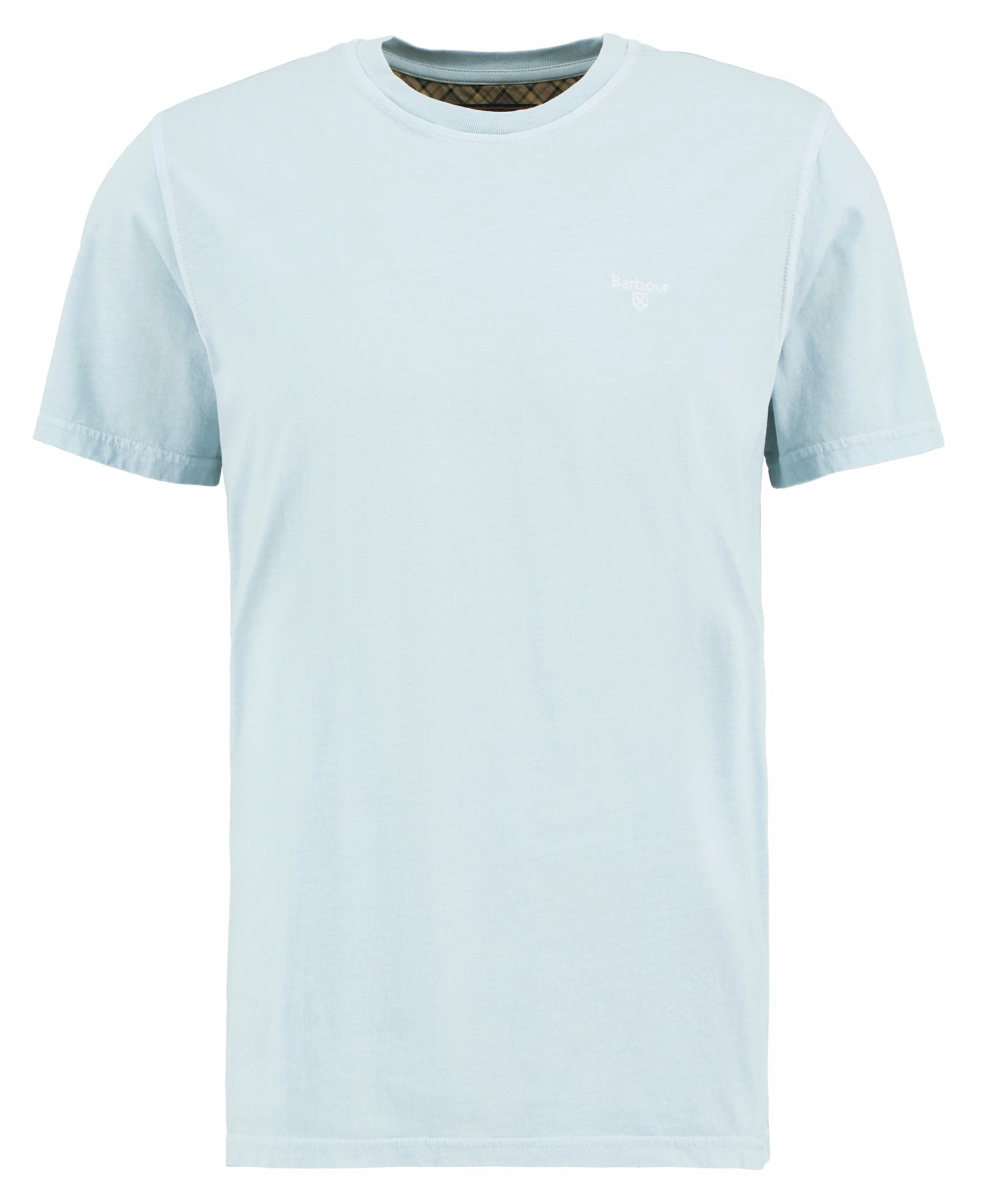 T-shirt Washed in tartan