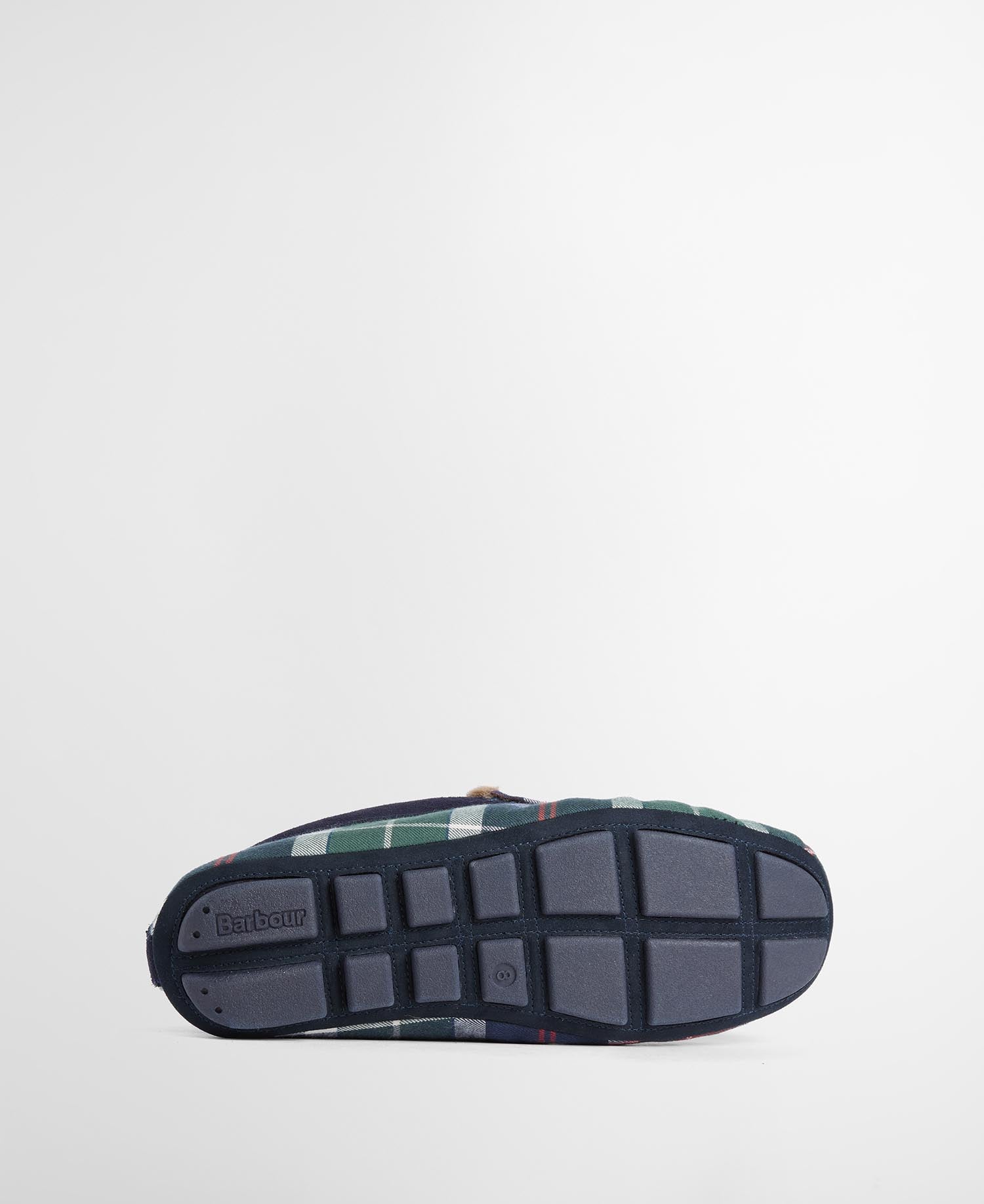 Monty Slippers Evergreen Festive Tartan