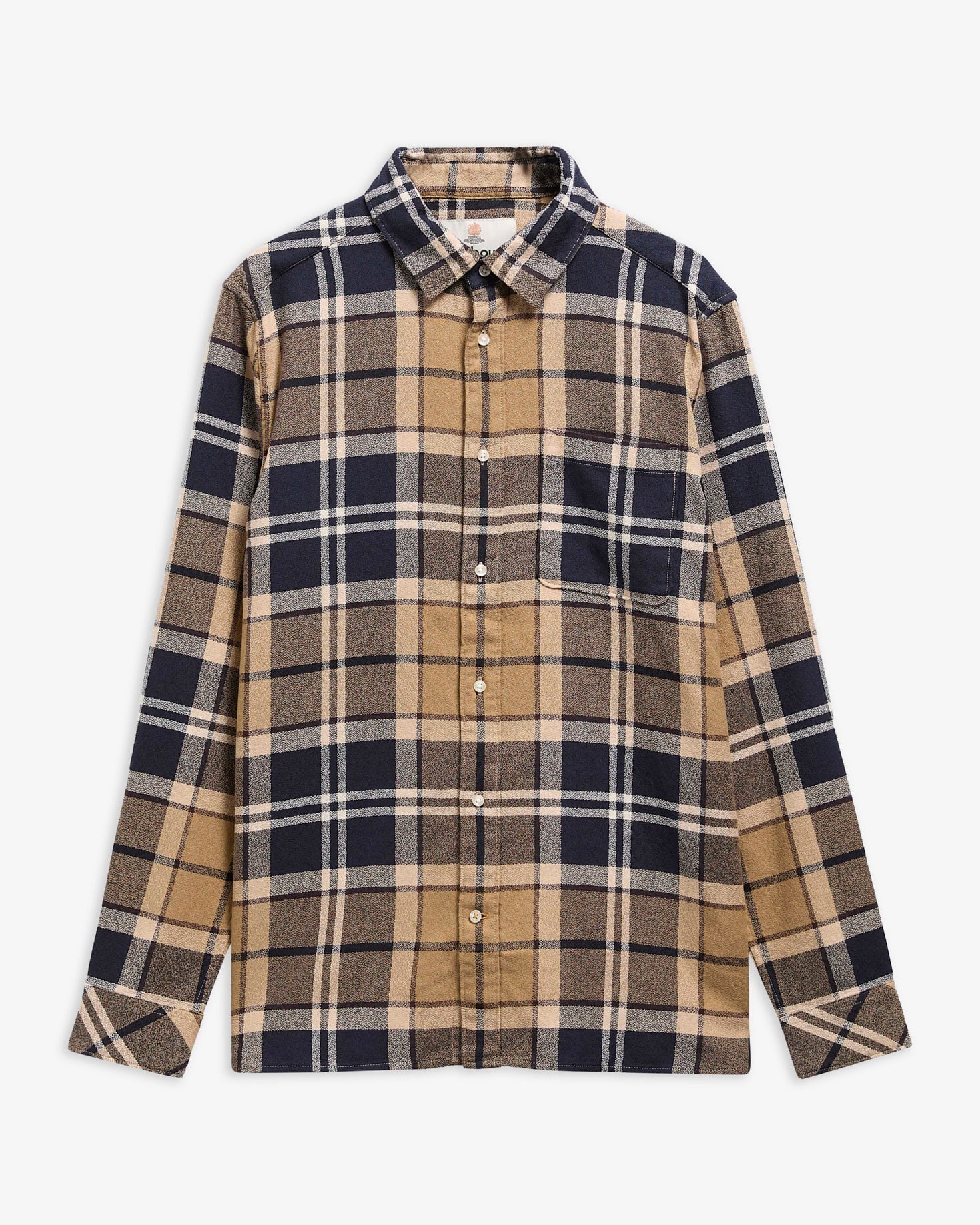 Camicia a maniche lunghe Bourne in tartan con vestibilit&agrave; comoda Birchwood Dress Tartan