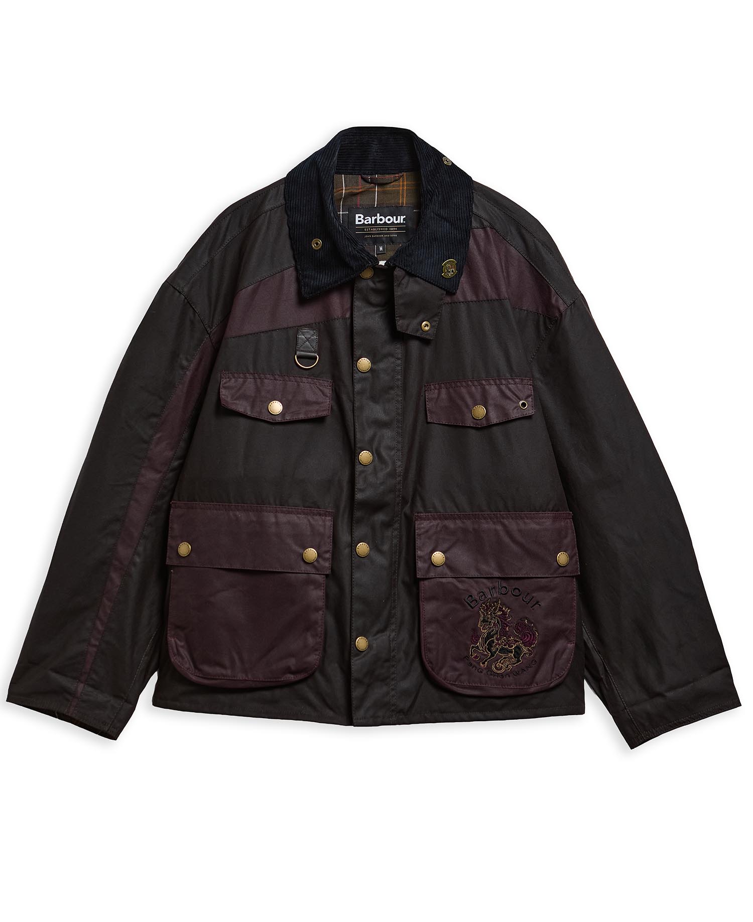 Barbour x Feng Chen Wang Wachsjacke Porter