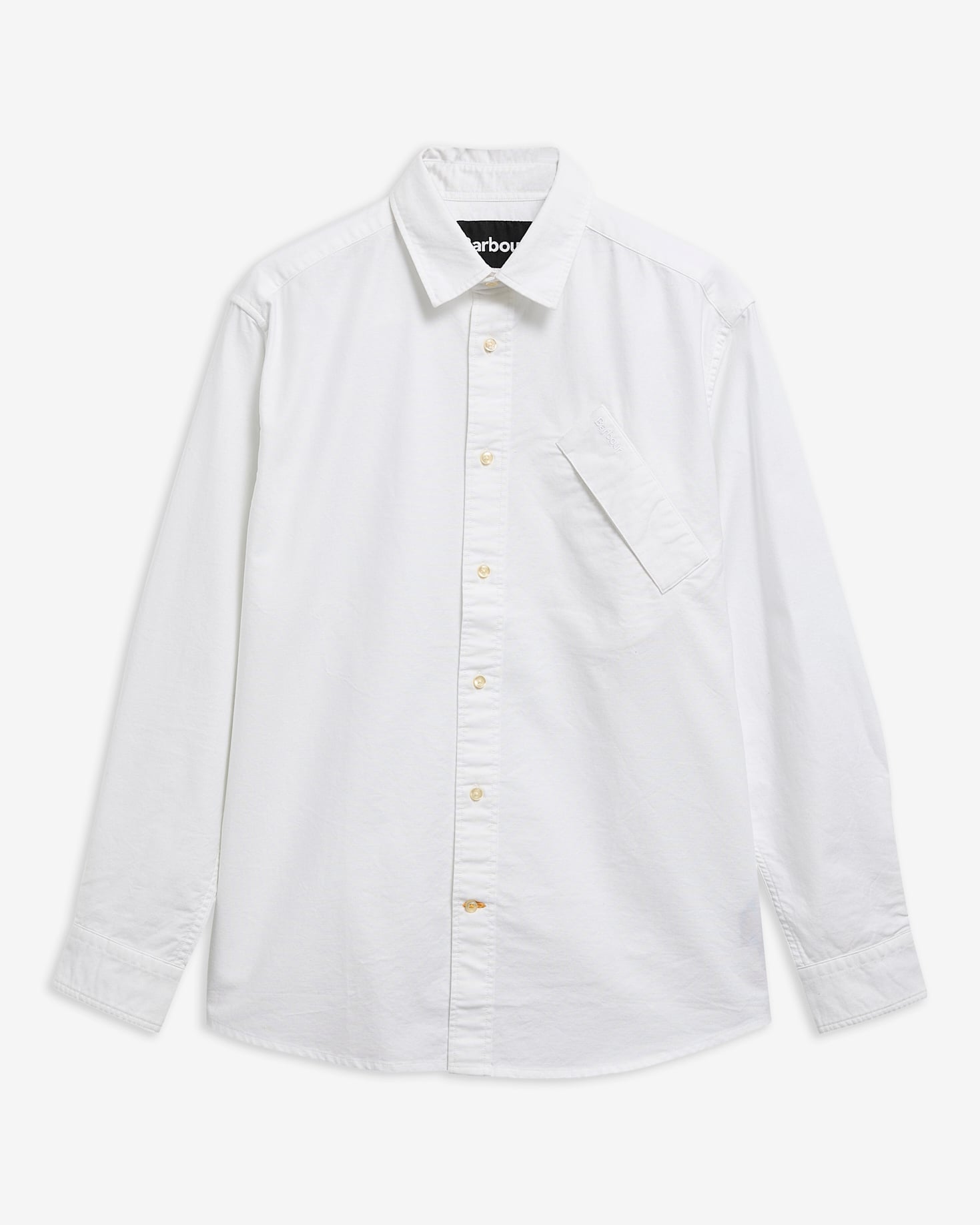 Transport Oversized Oxford Shirt White