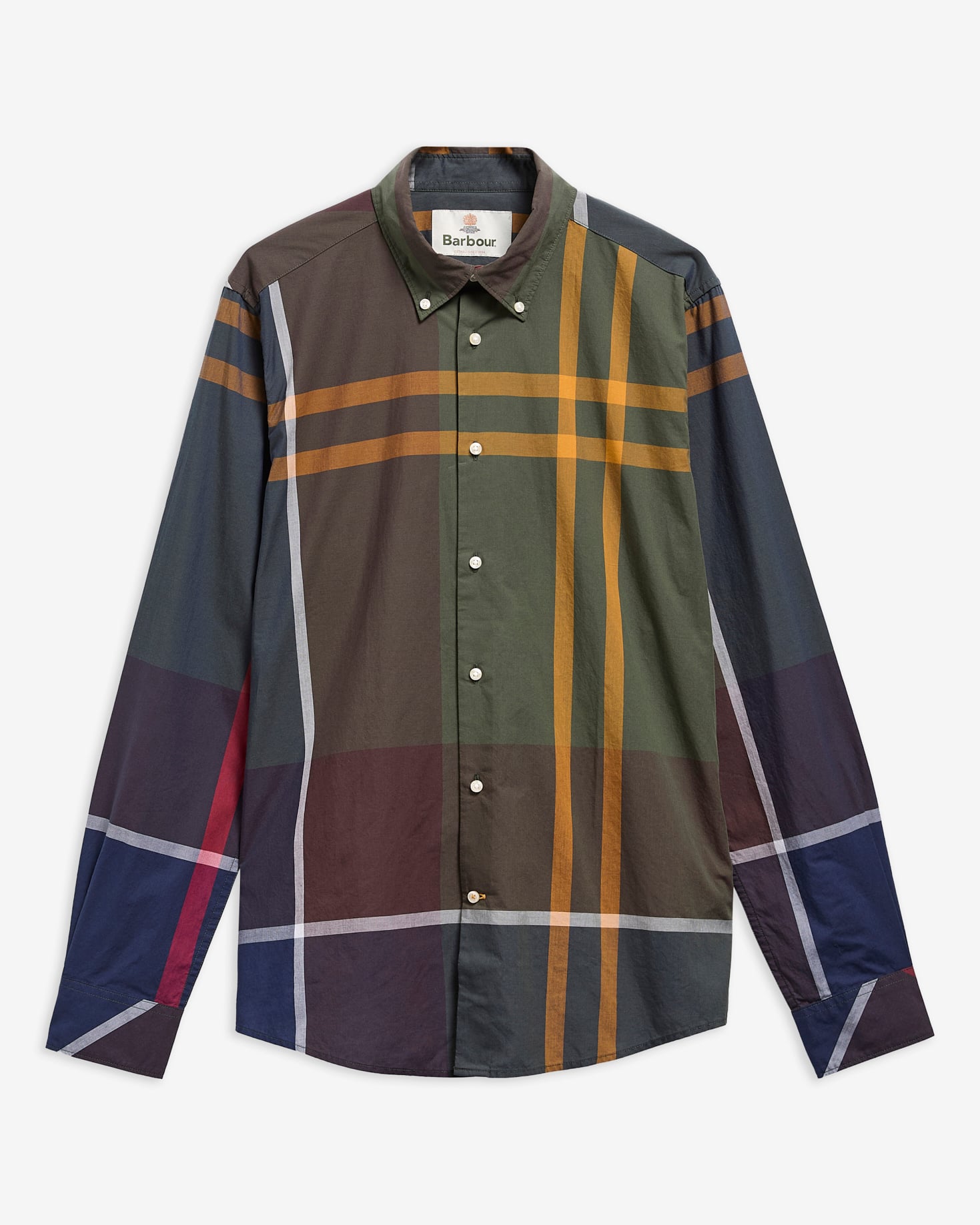 Barbour Hemd Oversized Tartan Dunoon Tailored Fit Classic Tartan