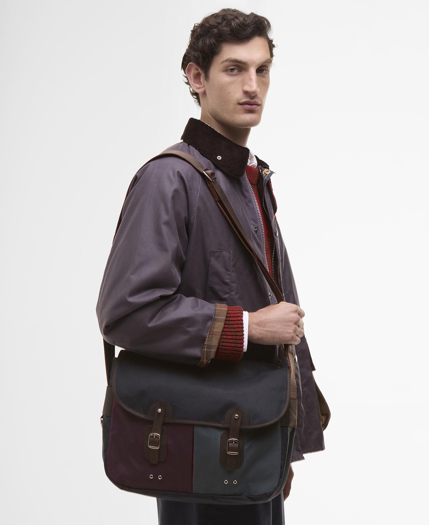 Paul Smith loves Barbour Umhängetasche Wax Tarras