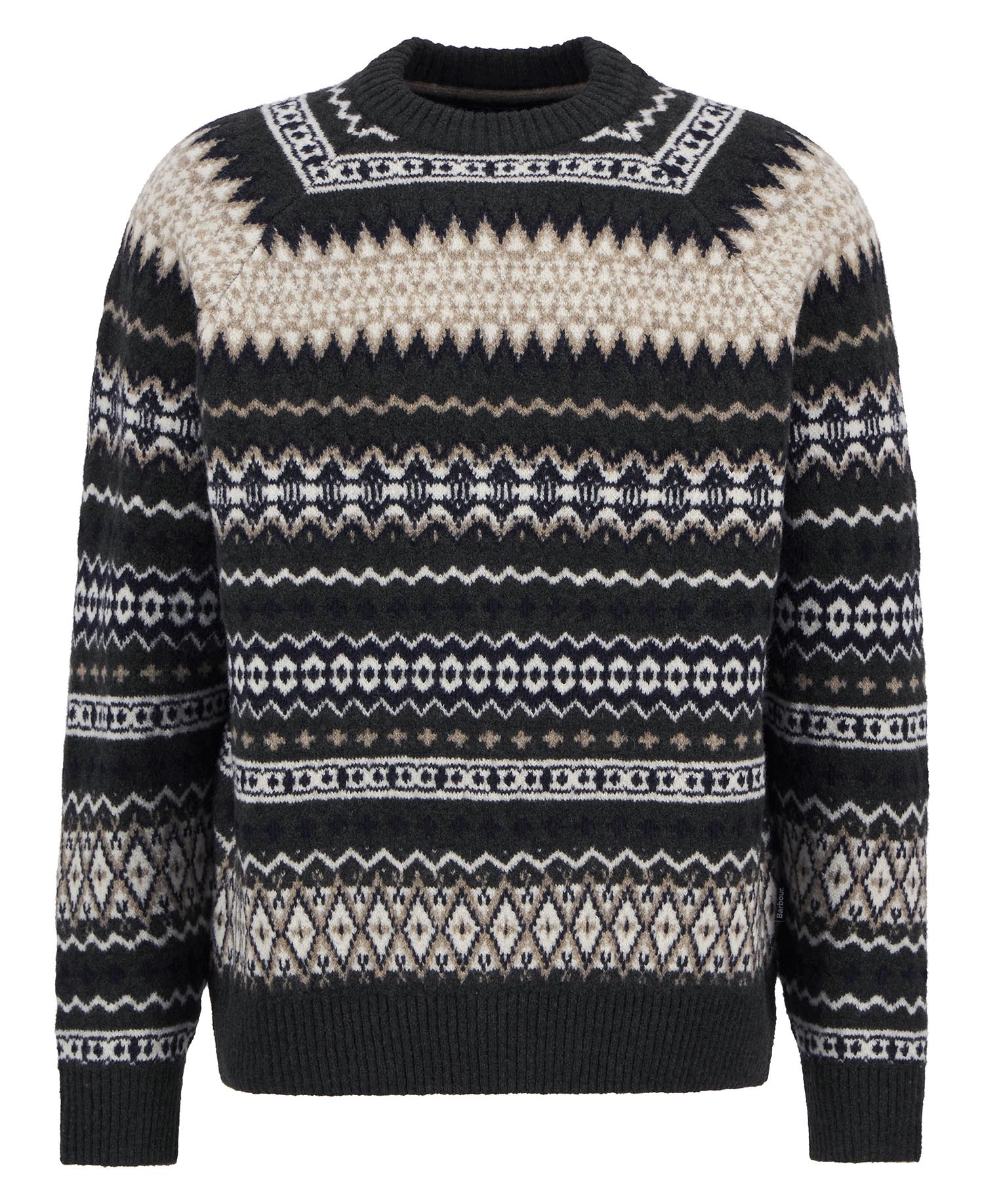 Hase Fair Isle Crew Neck Jumper Hase Fair Isle Crew Neck Jumper