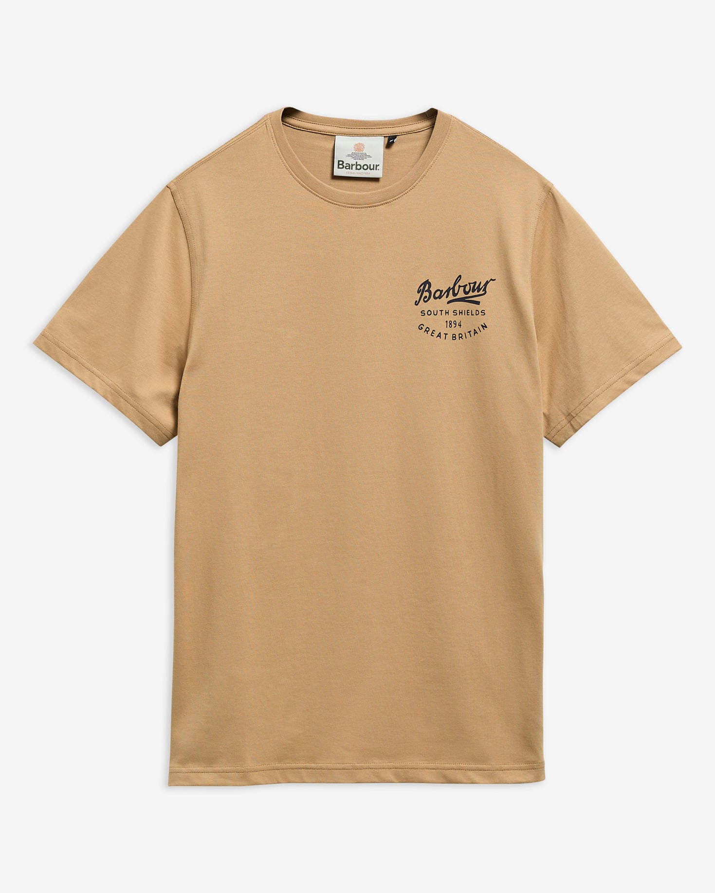 Script Graphic T-Shirt Stone