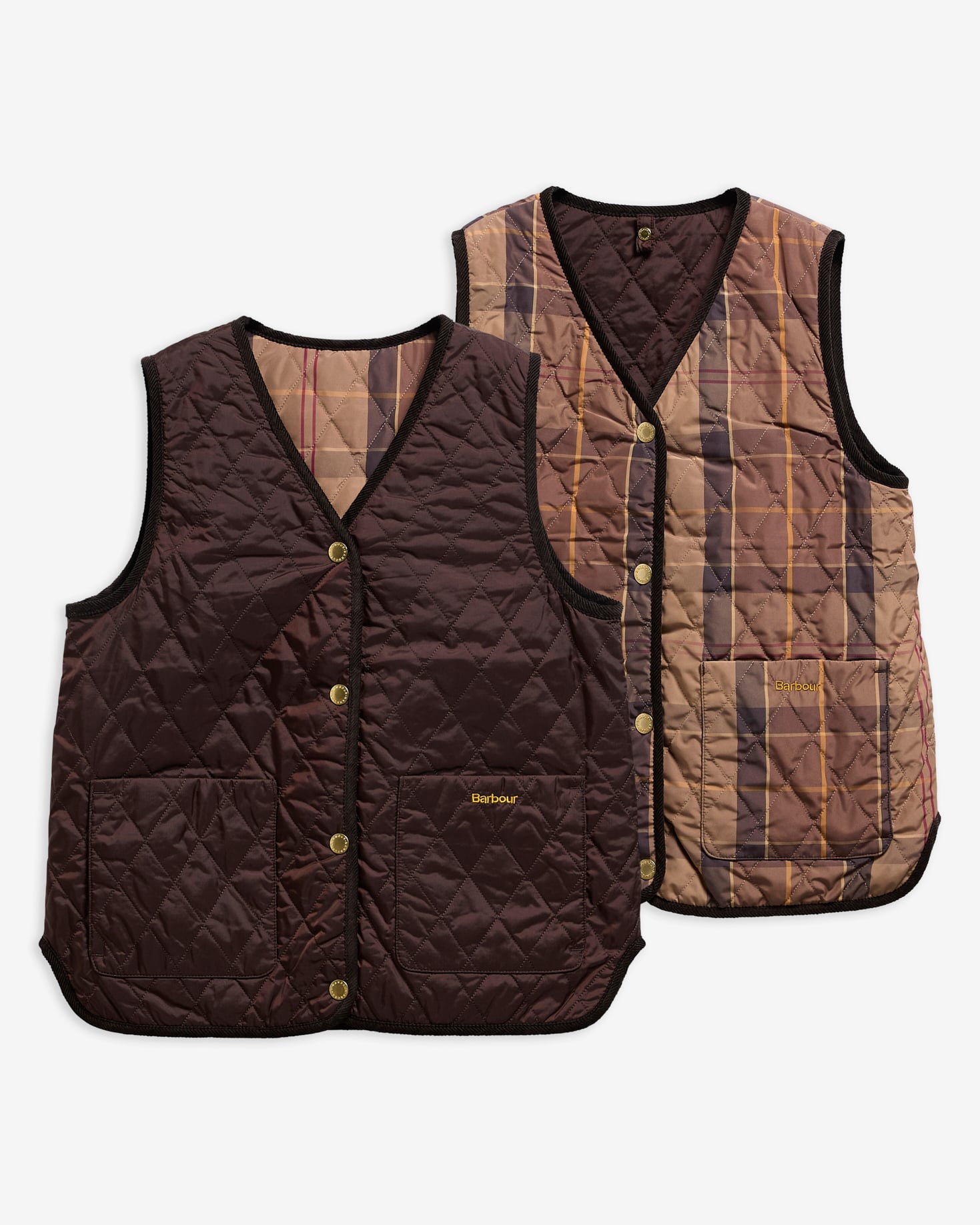 Barbour Innenfutter Reimagined Icons Reversible Tartan Rustic/Muted