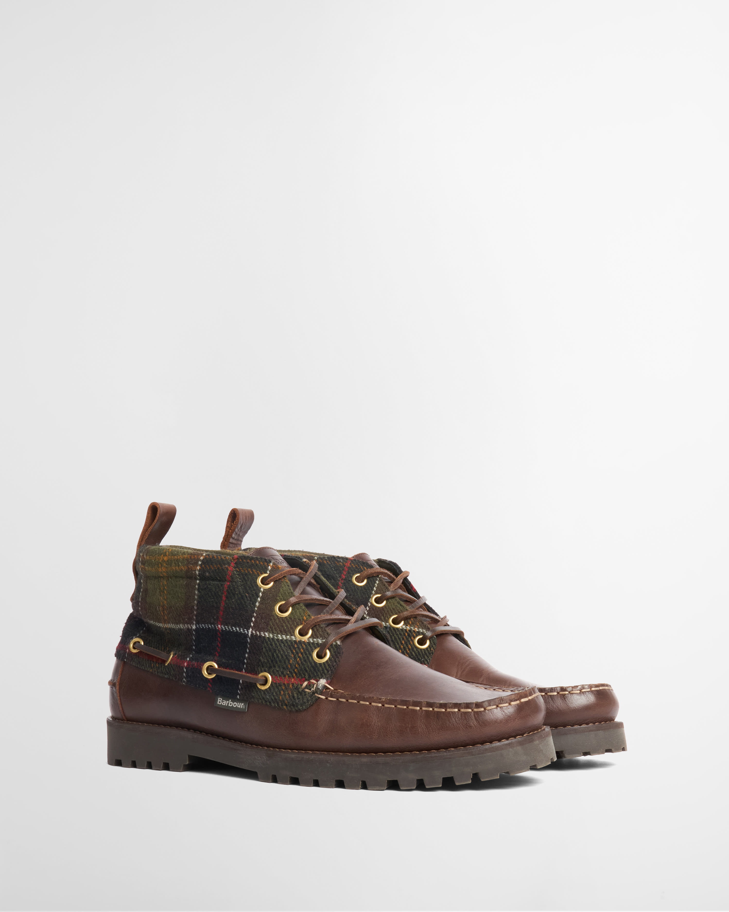 Harle Chukka Boots Brown/Classic Tartan