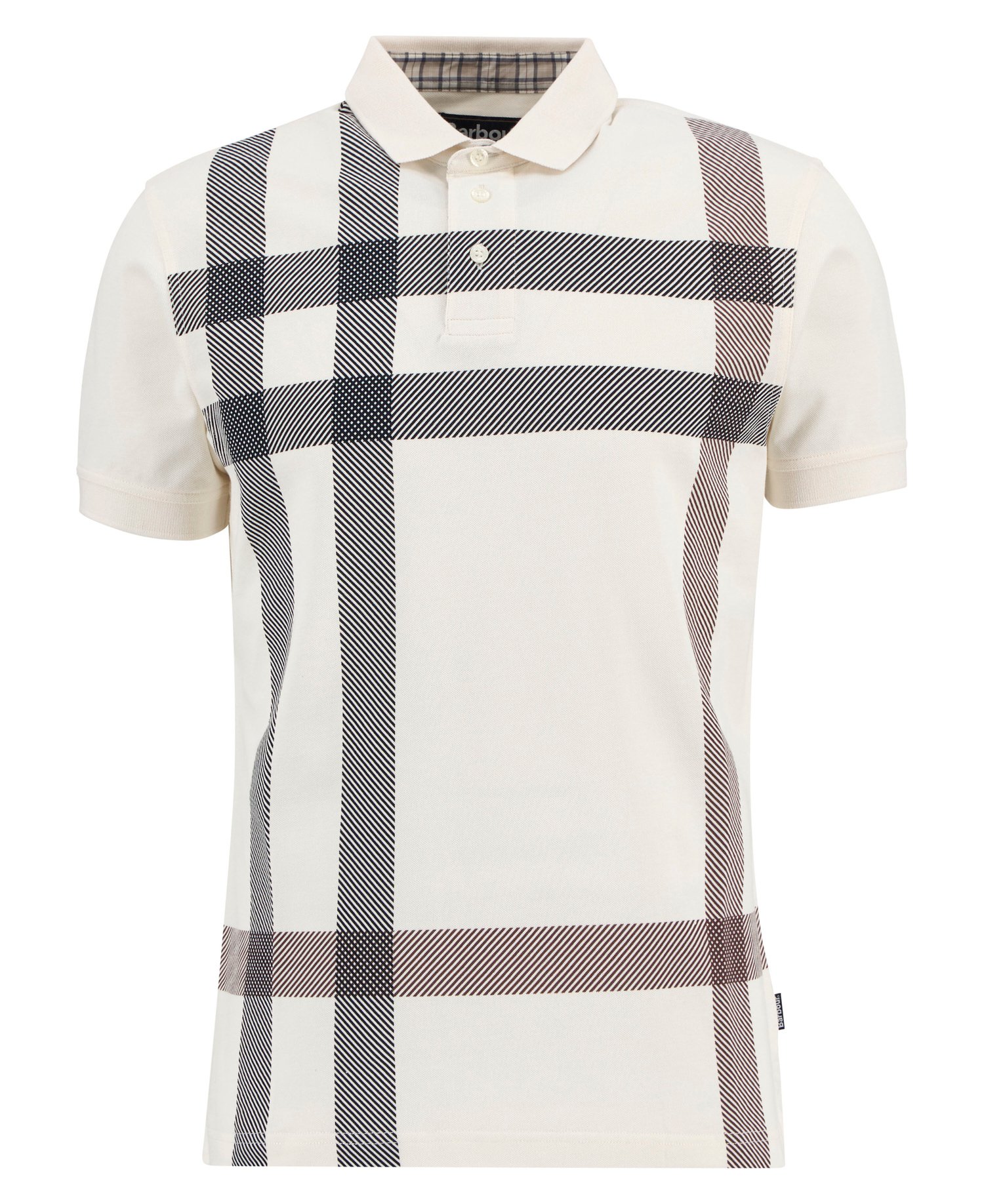 Blaine Tartan Short-Sleeved Polo Shirt