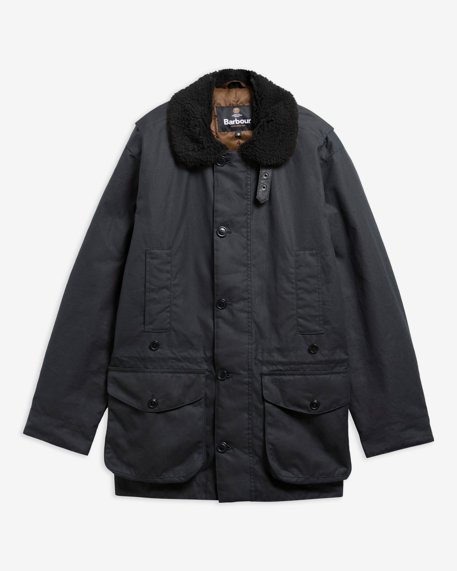 Barbour Wachsjacke Winter Endurance Navy