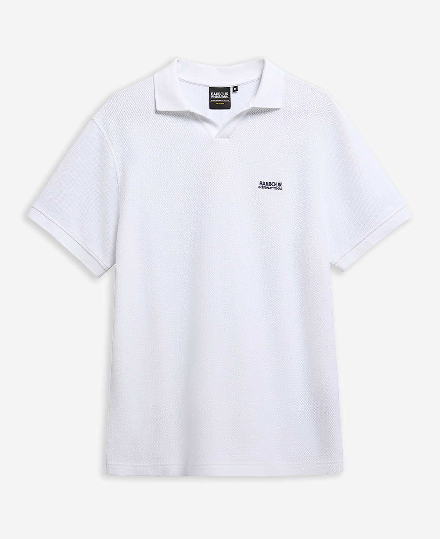 Poloshirt Milbank Textured White