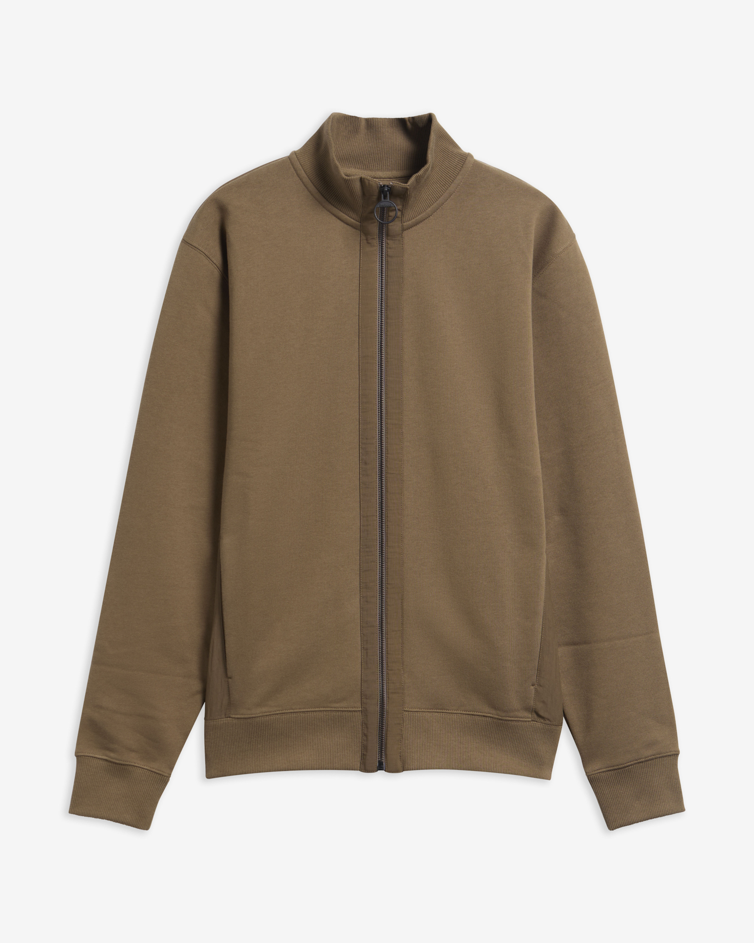 Barbour Sweatshirt Caldbeck Zip-Up Beech