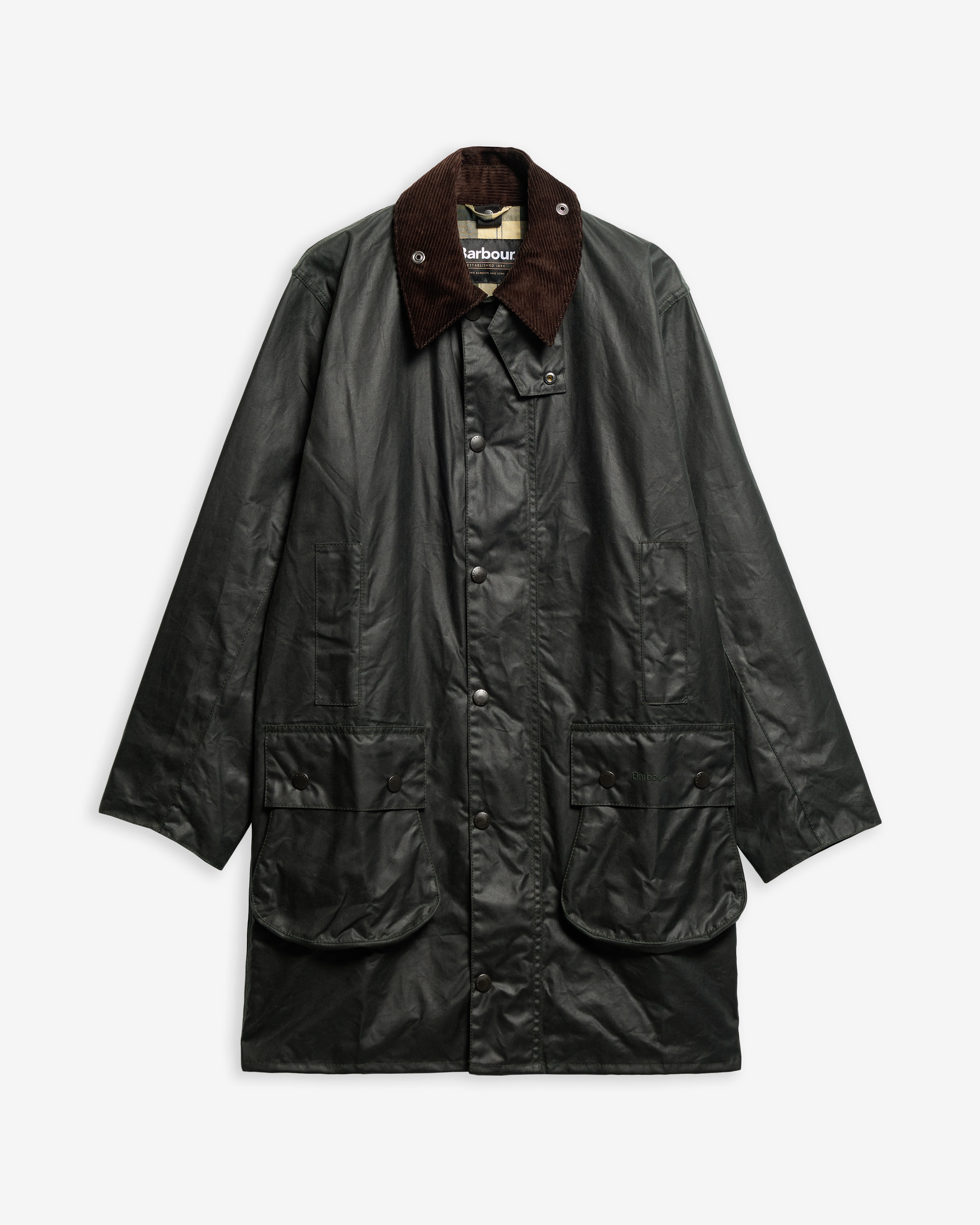 Border&reg; Waxed Jacket Sage
