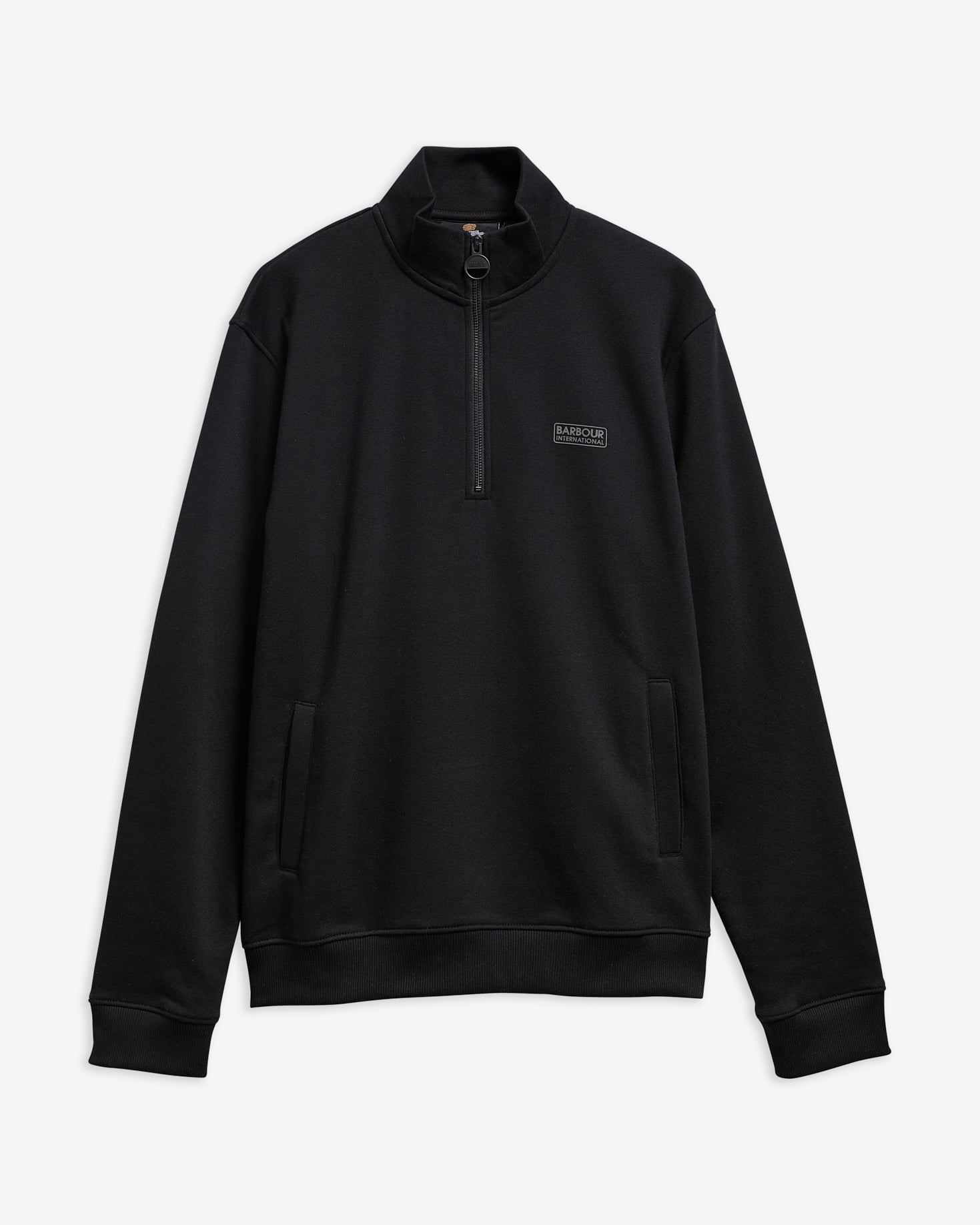 Essential Half-Zip Sweatshirt Black / Pewter