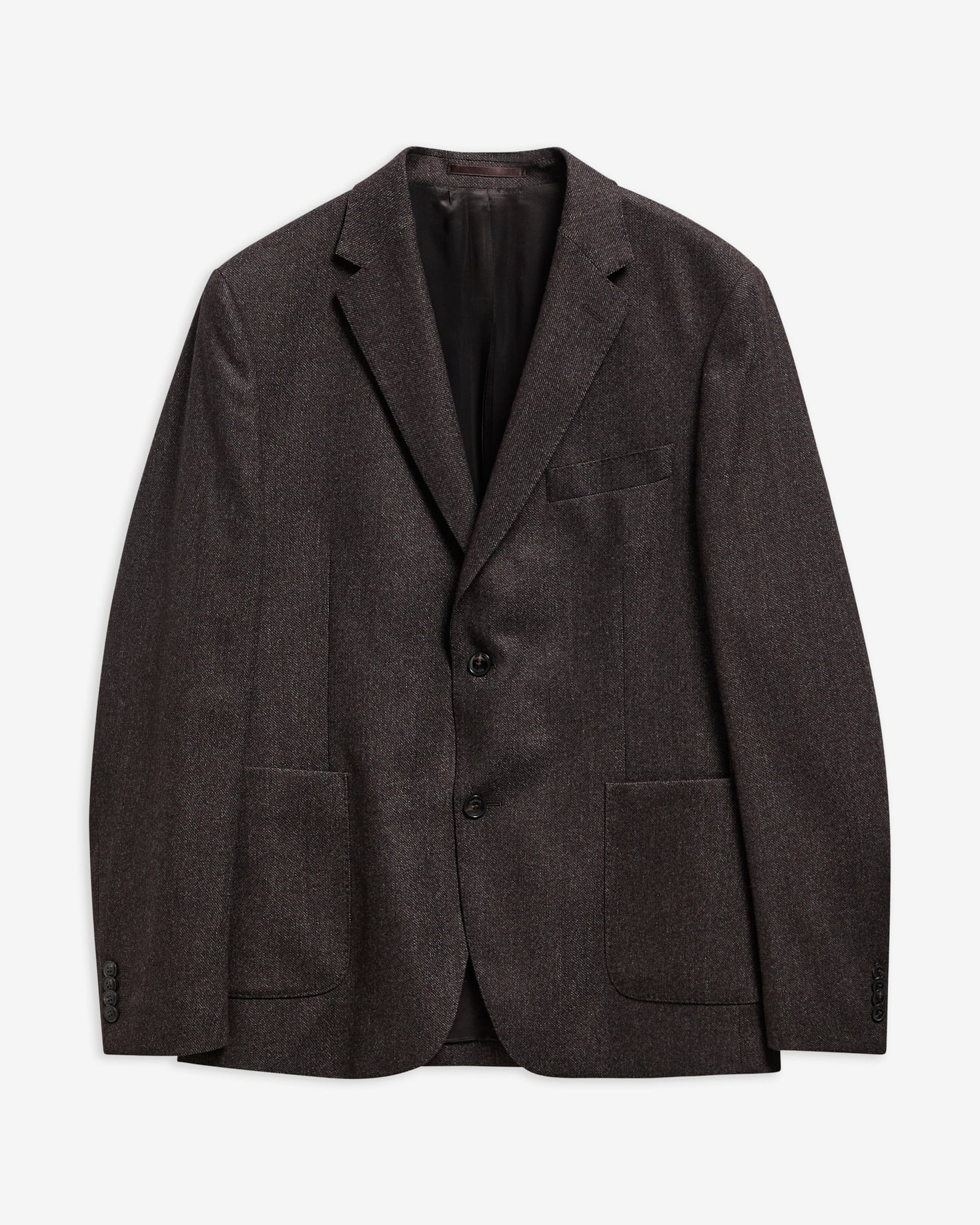 Blazer Carlton in lana e cashmere Brown Marl