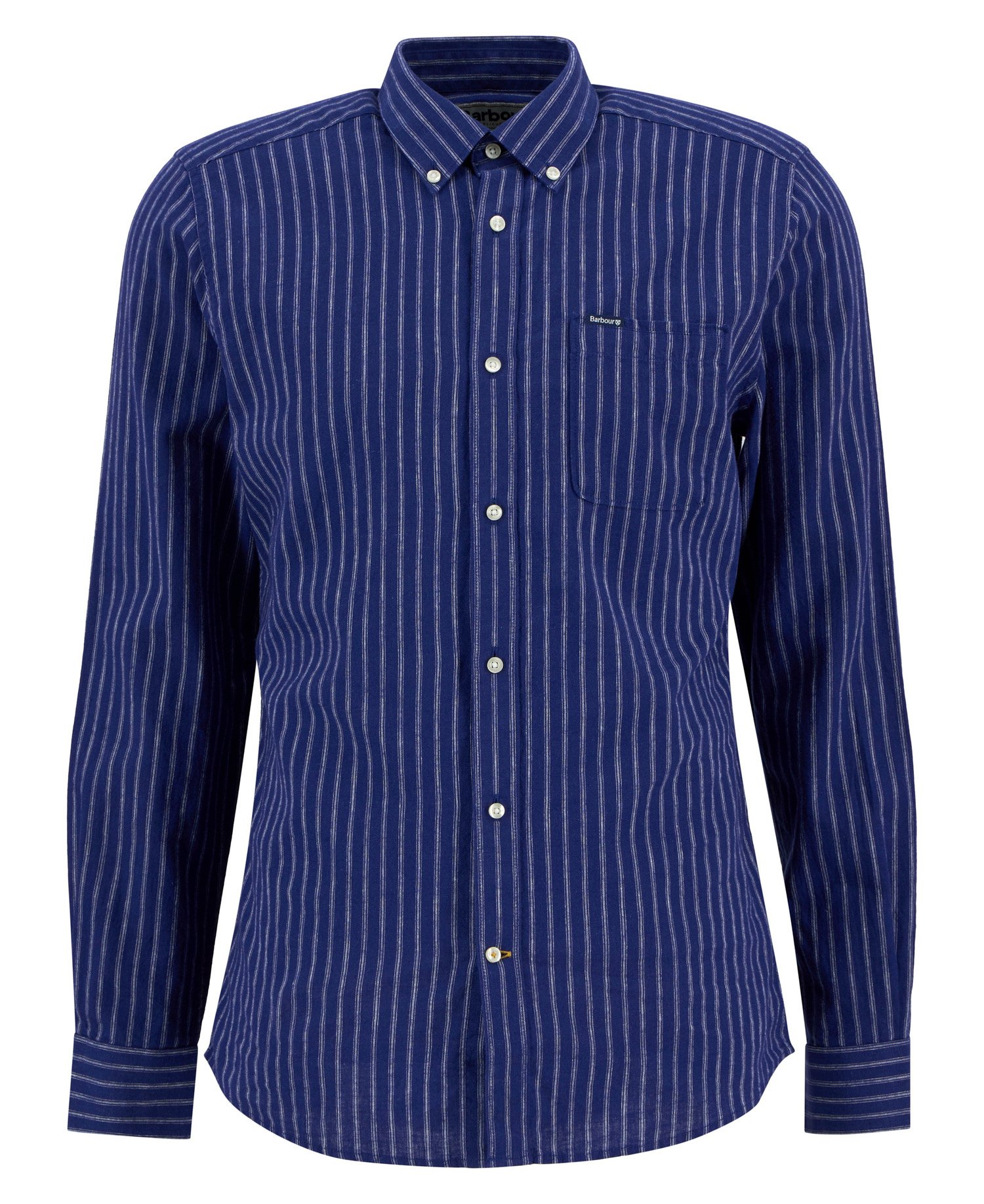 Nelson Striped Long-Sleeved Tailored Shirt