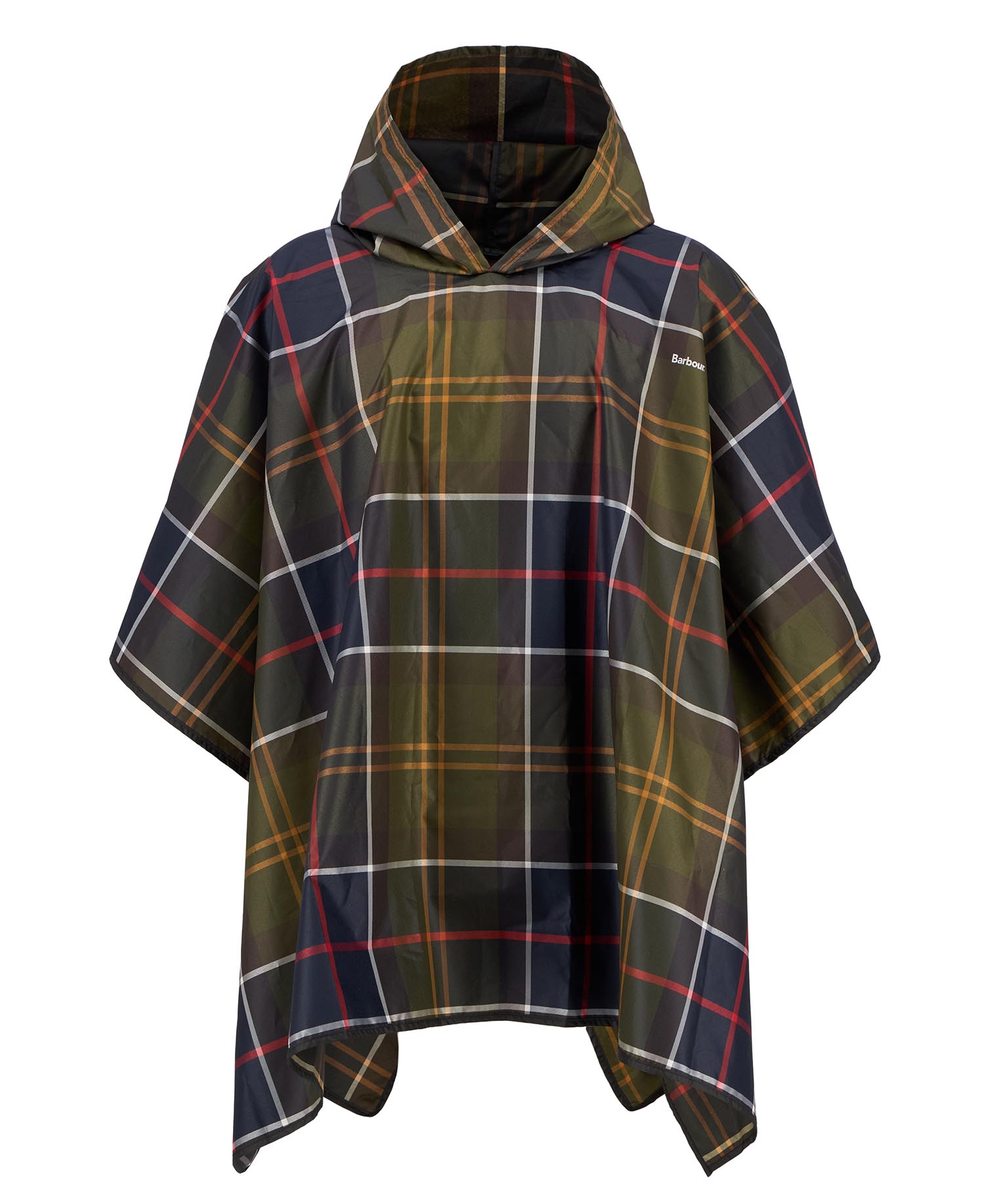 Tartan Showerproof Poncho