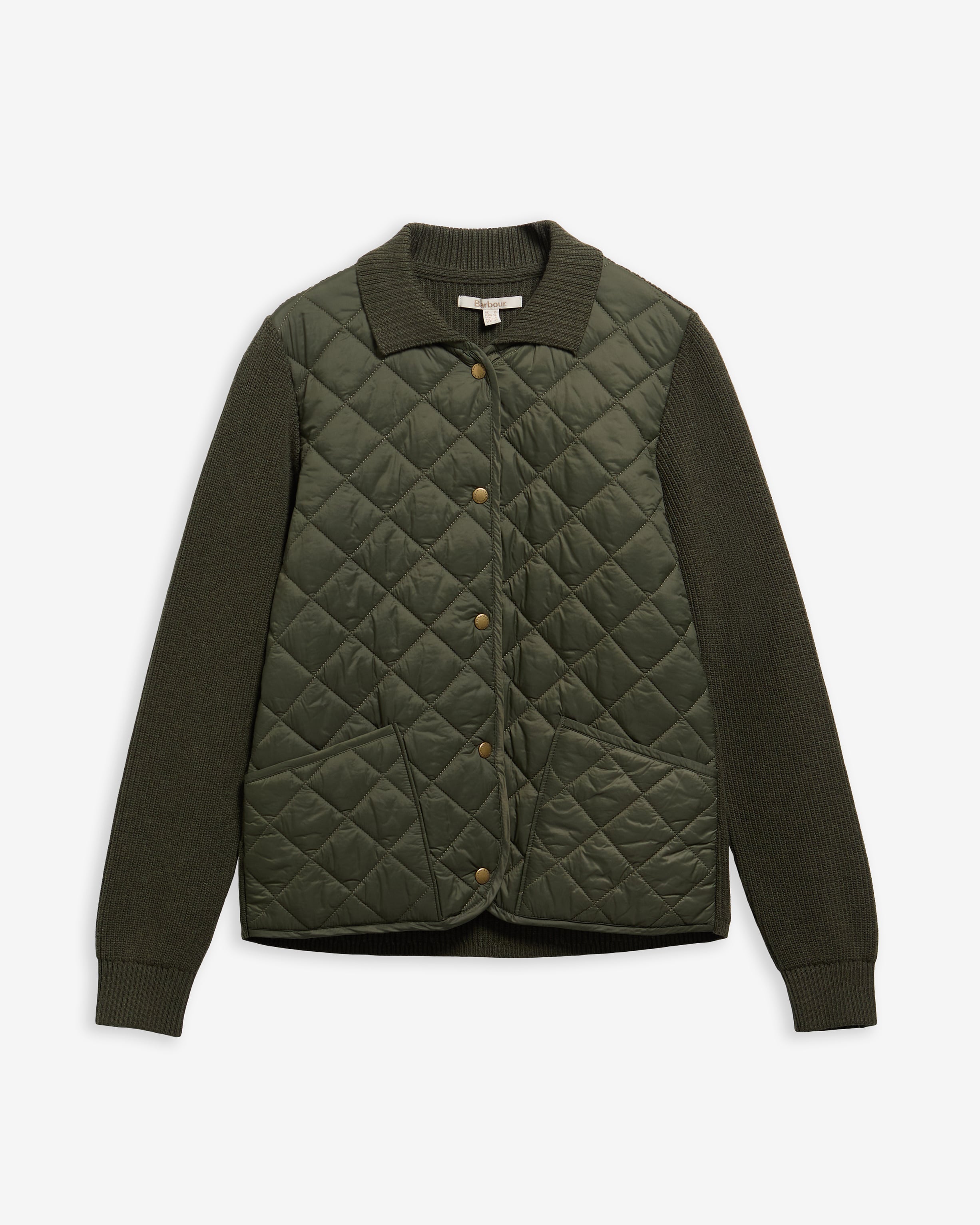 Pullover Allendale Quilted Olive