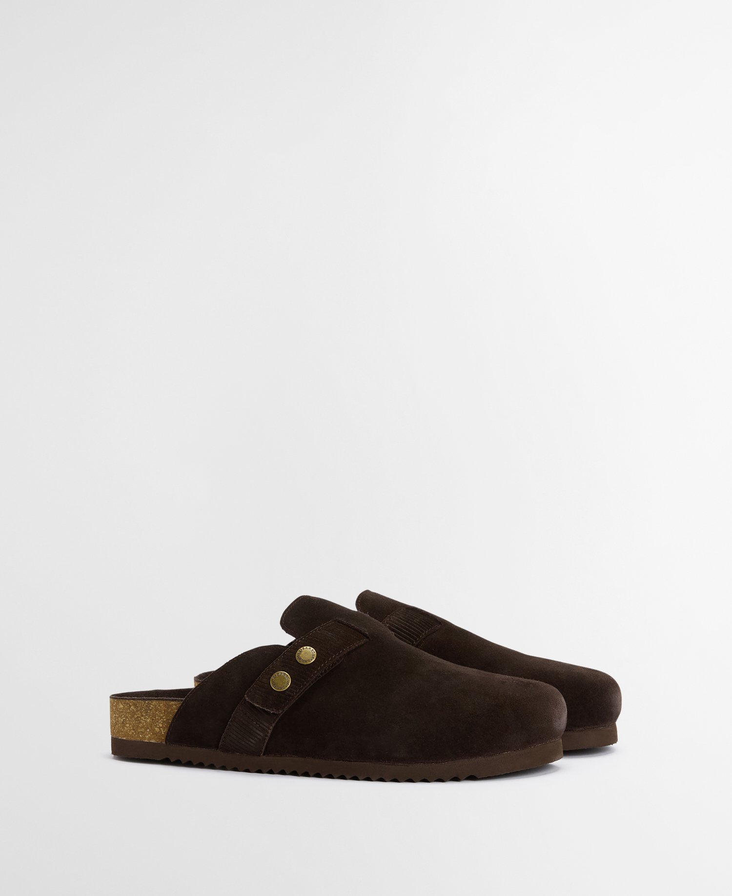 Wildlederpantoletten Bowman