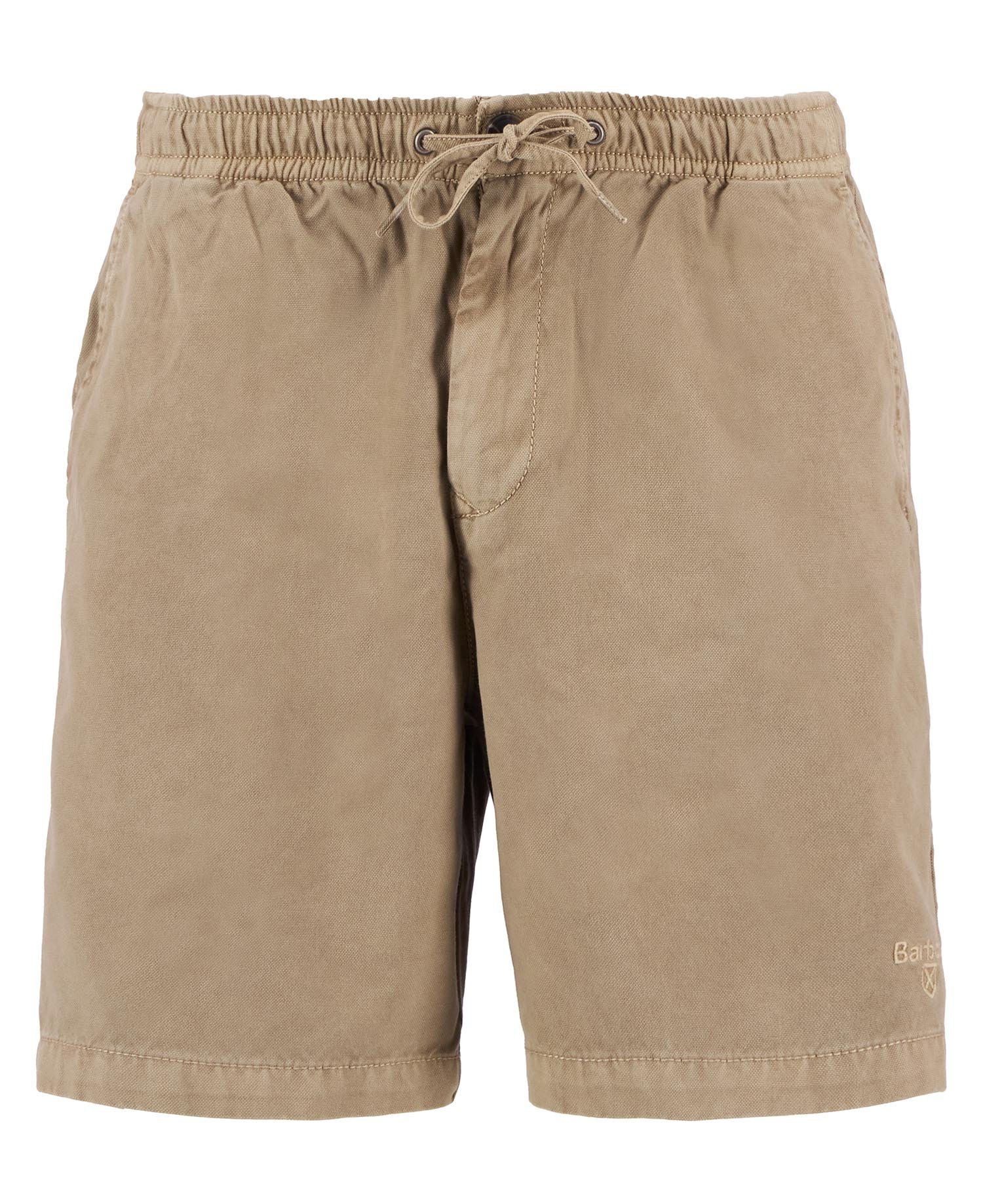 Washed Oxford Relaxed Shorts