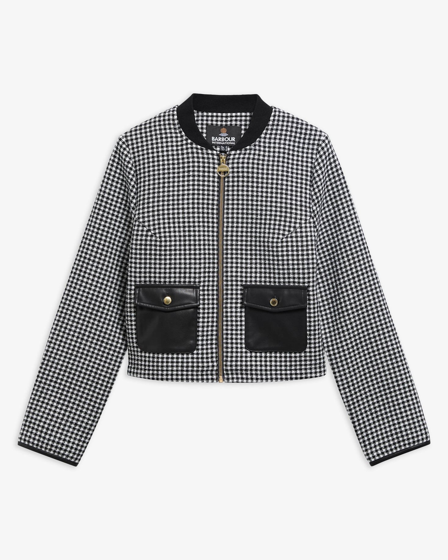 Jacke Halina Gingham Cropped Multi