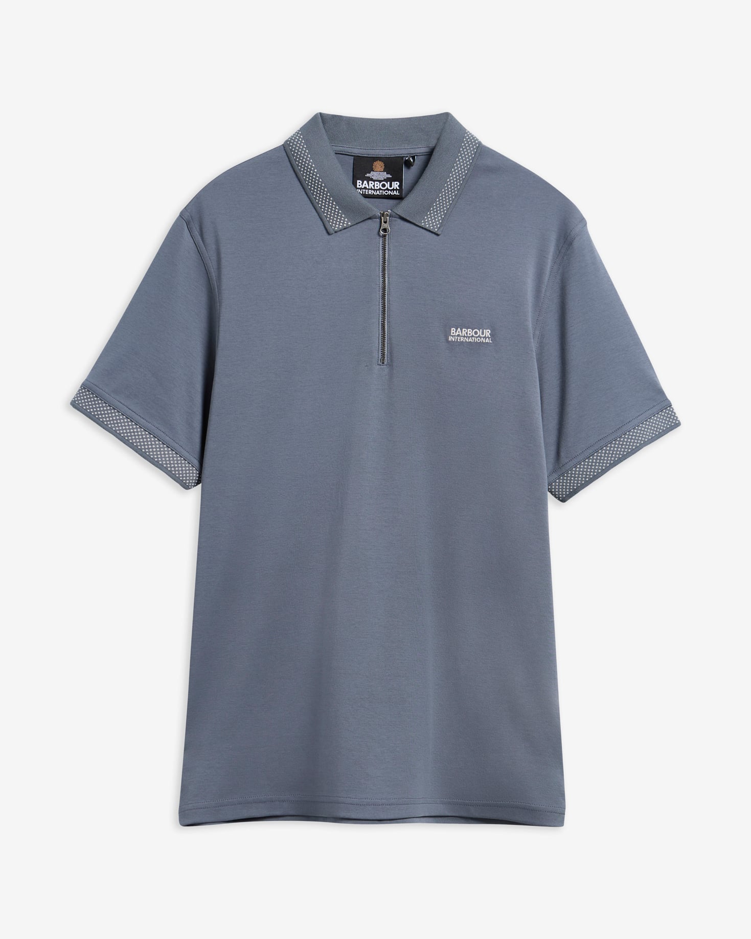 Poloshirt Owts Washed Charcoal
