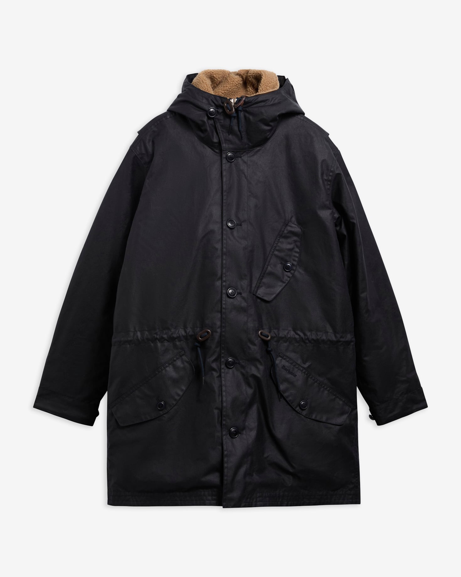 Ursula Waxed Parka Navy