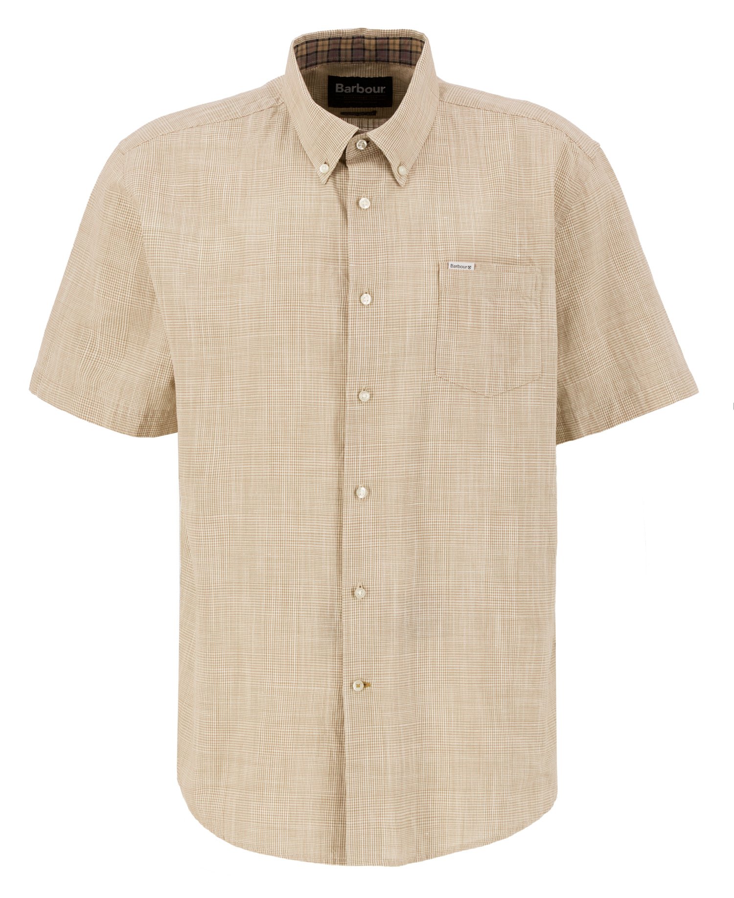 Fleming Linen Blend Regular Short-Sleeved Shirt