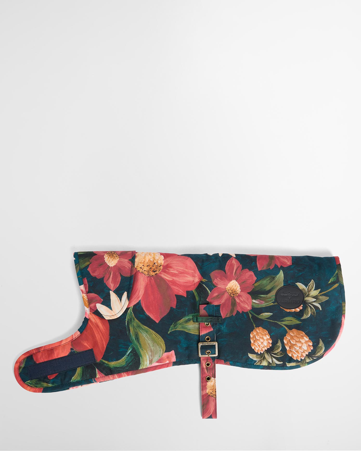 Barbour FARM Rio Wild Flower Dog Coat Navy Wildflower