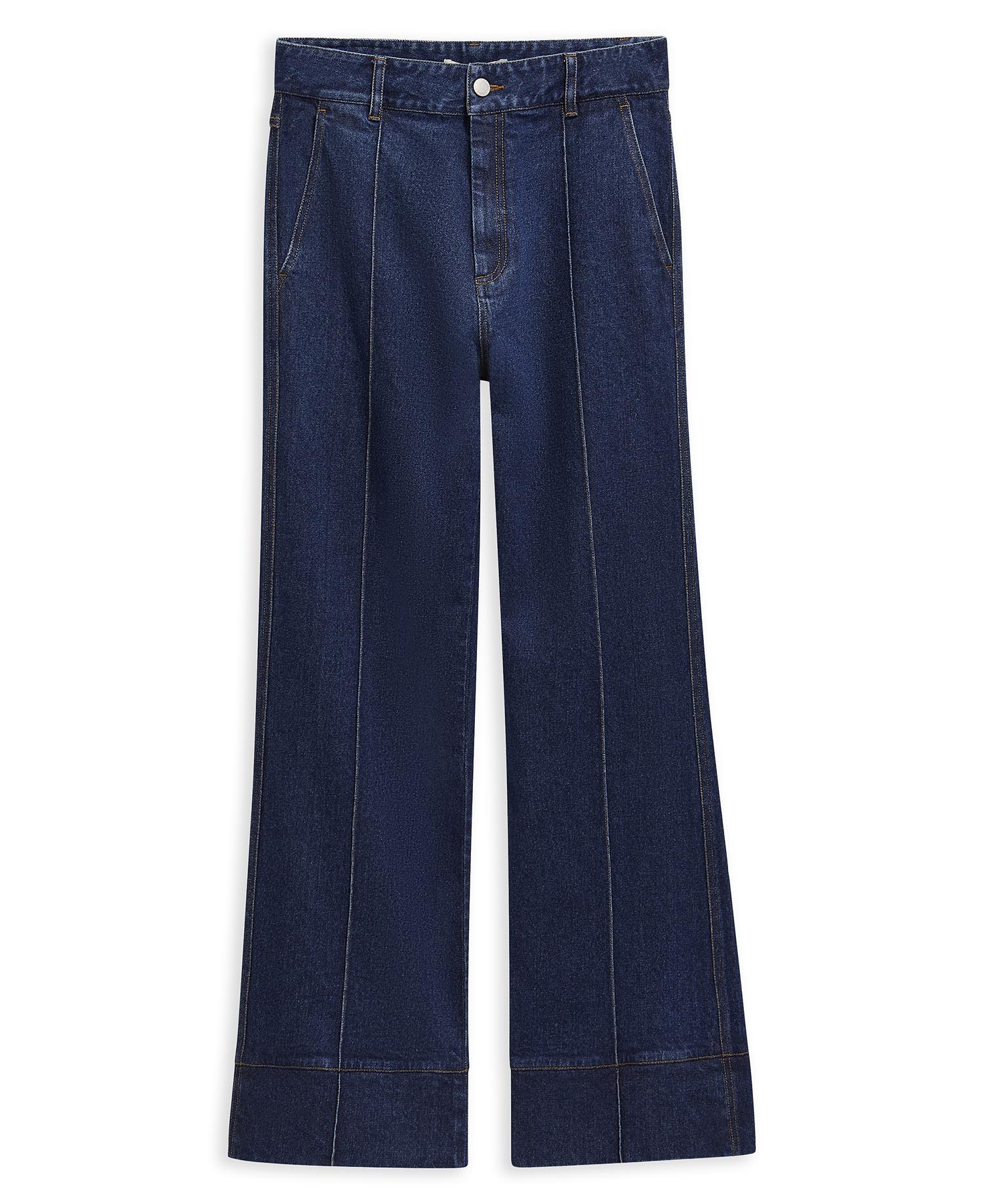Cartmel Flared Jeans Dark Indigo