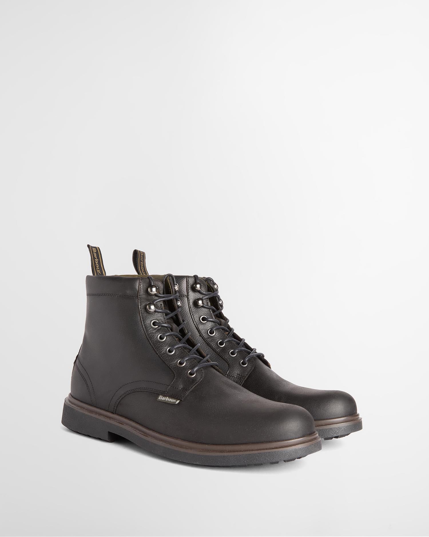 Barbour Derby Boots Bellister Black