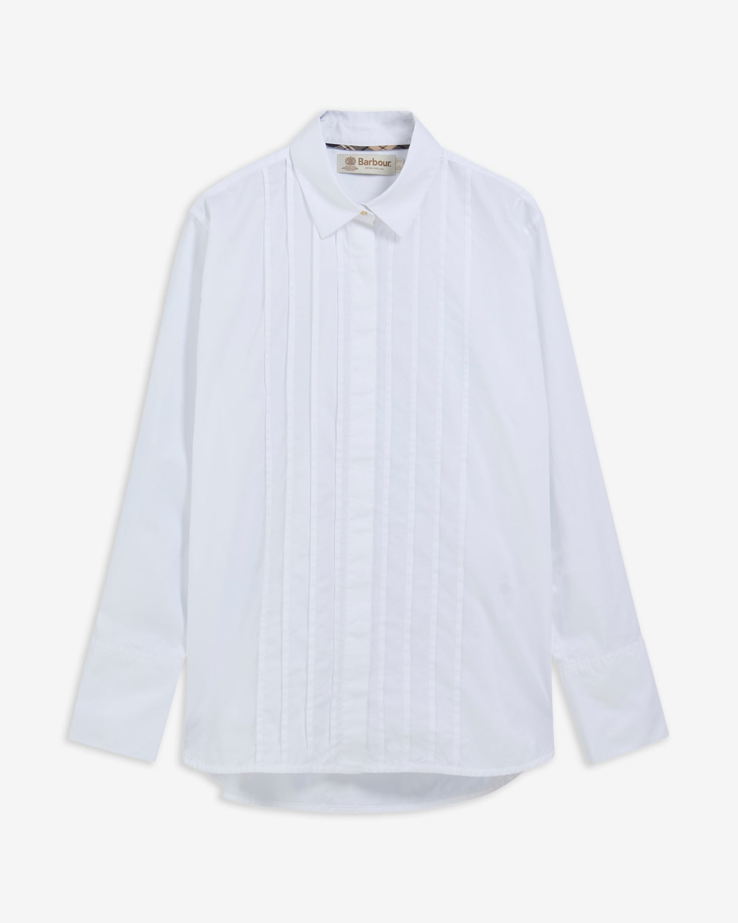 Barbour Bluse Adalyn Relaxed Fit White